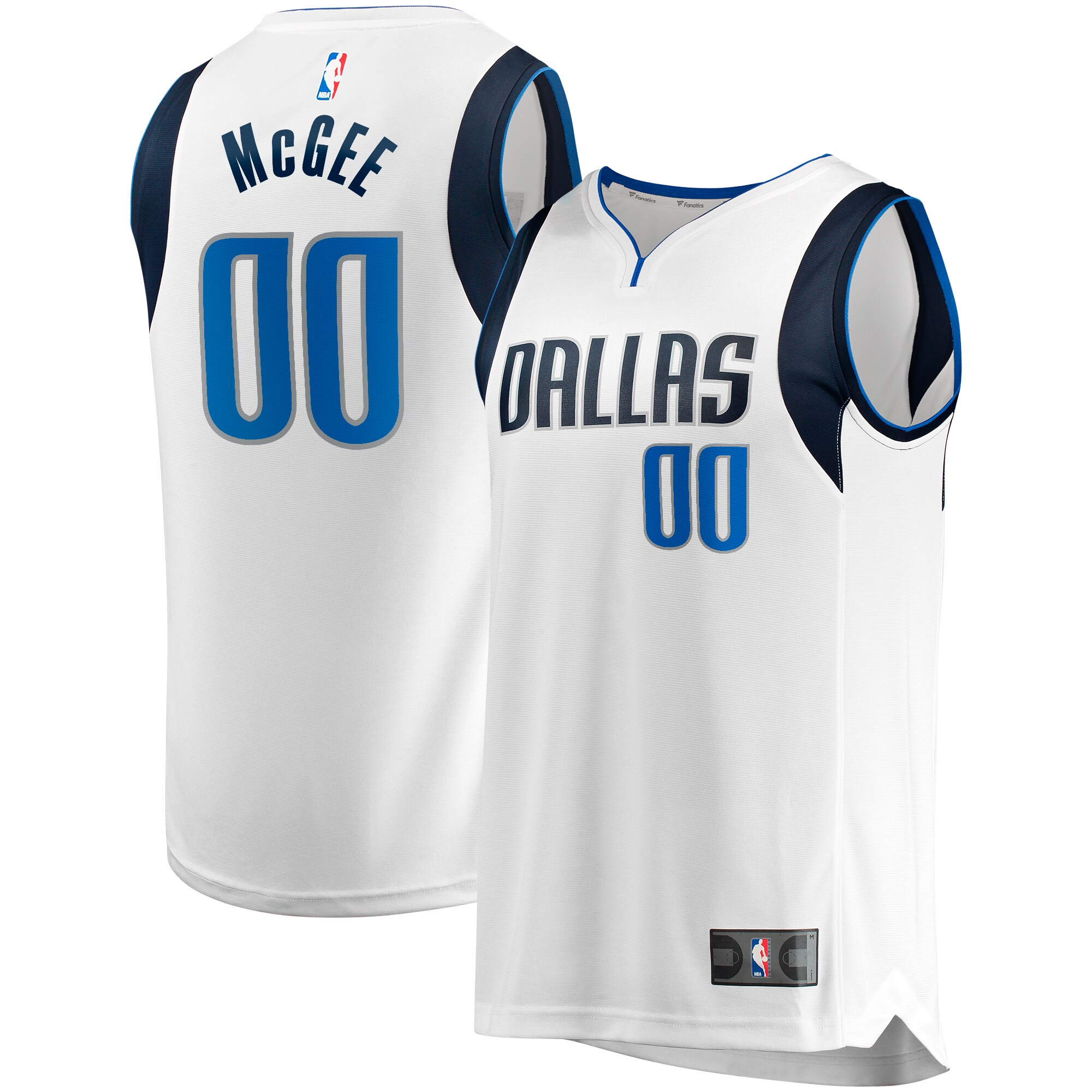 Fanatics Mavericks McGee Jersey - Premium 2024 Association Edition