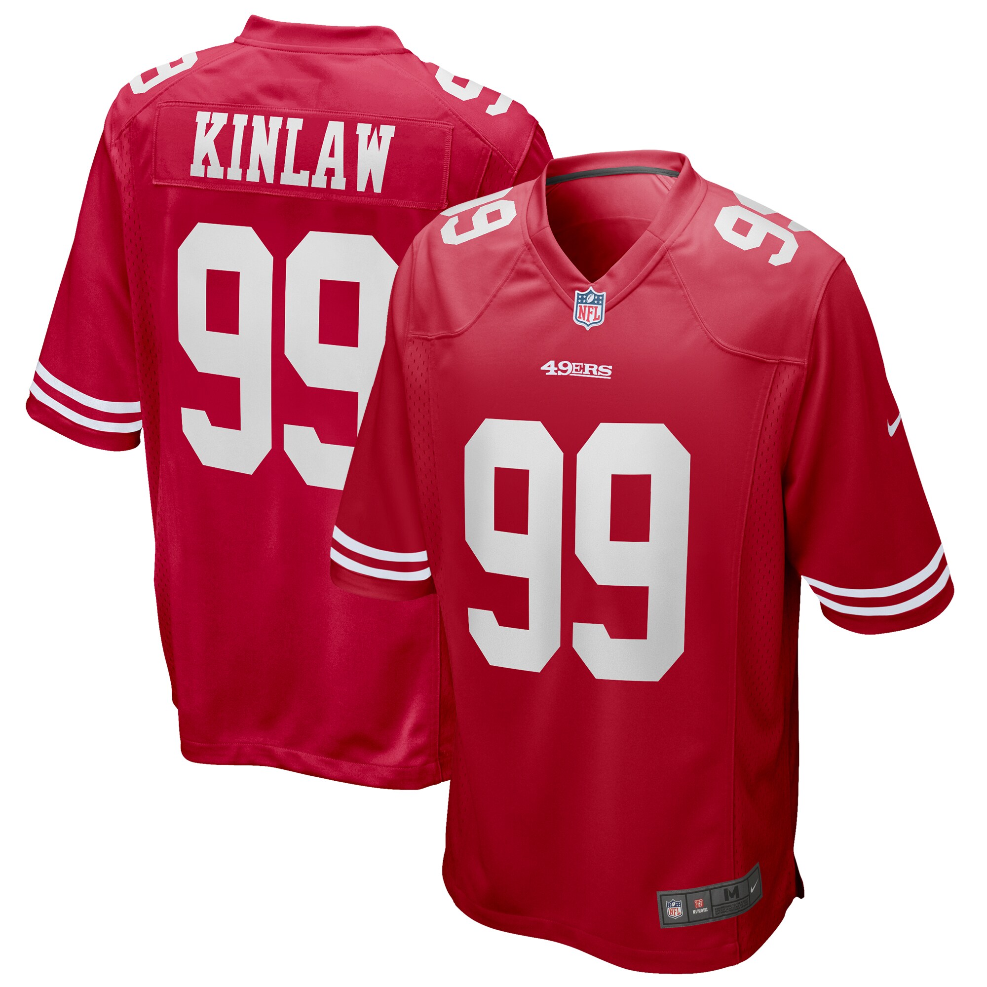 Javon Kinlaw San Francisco  Nike Game Jersey - Scarlet