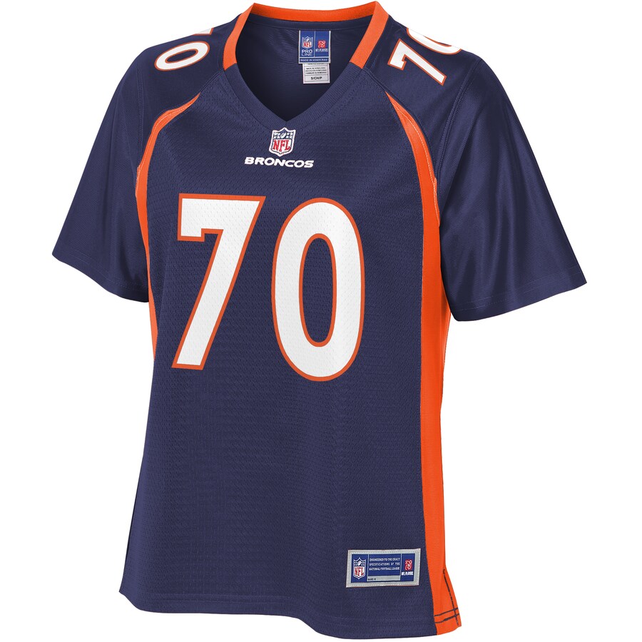 Ja'Wuan James Denver Broncos NFL Pro Line Women's Alternate Player Jersey - Navy