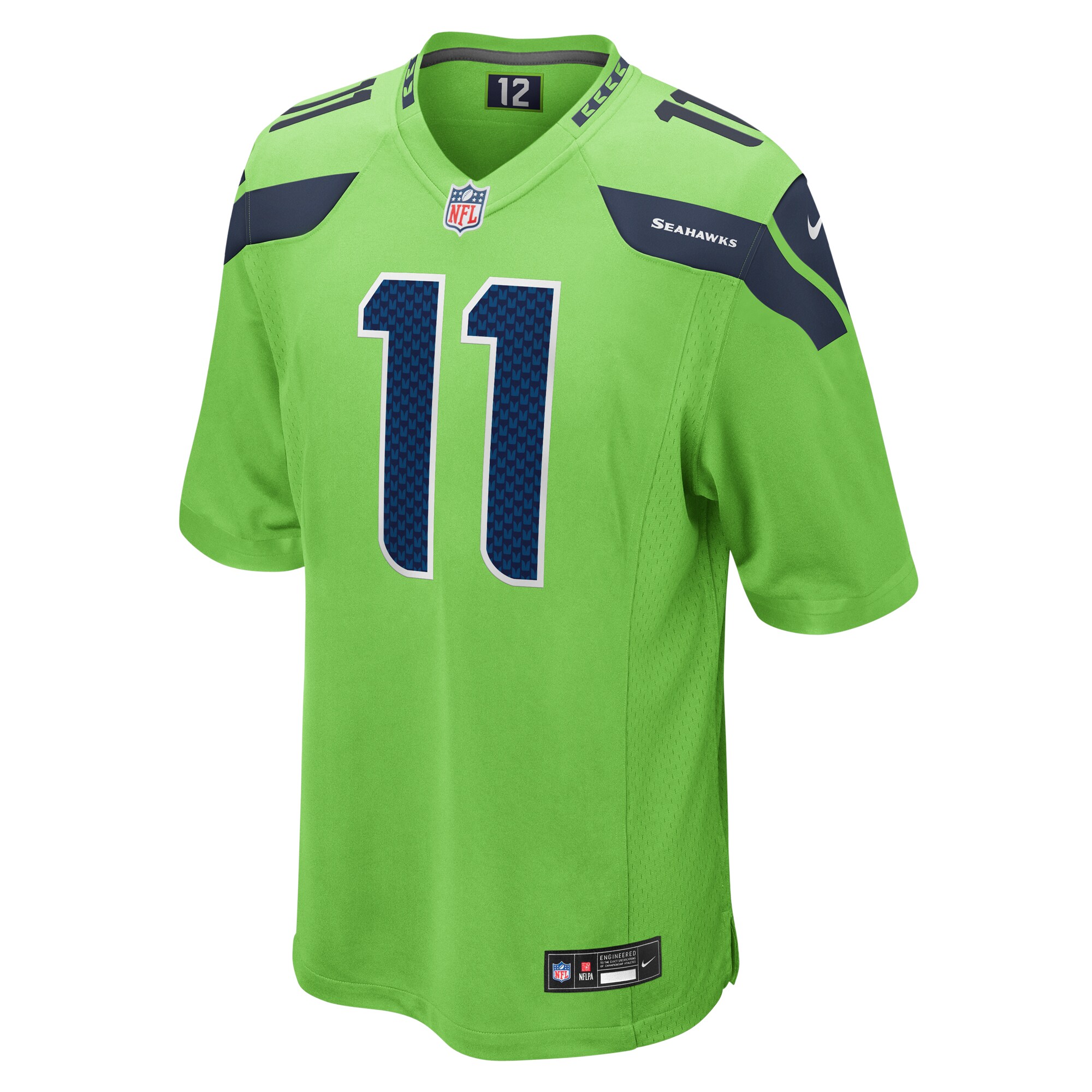 Jaxon Smith-Njigba Seattle Seahawks Nike  Game Jersey – Neon Green