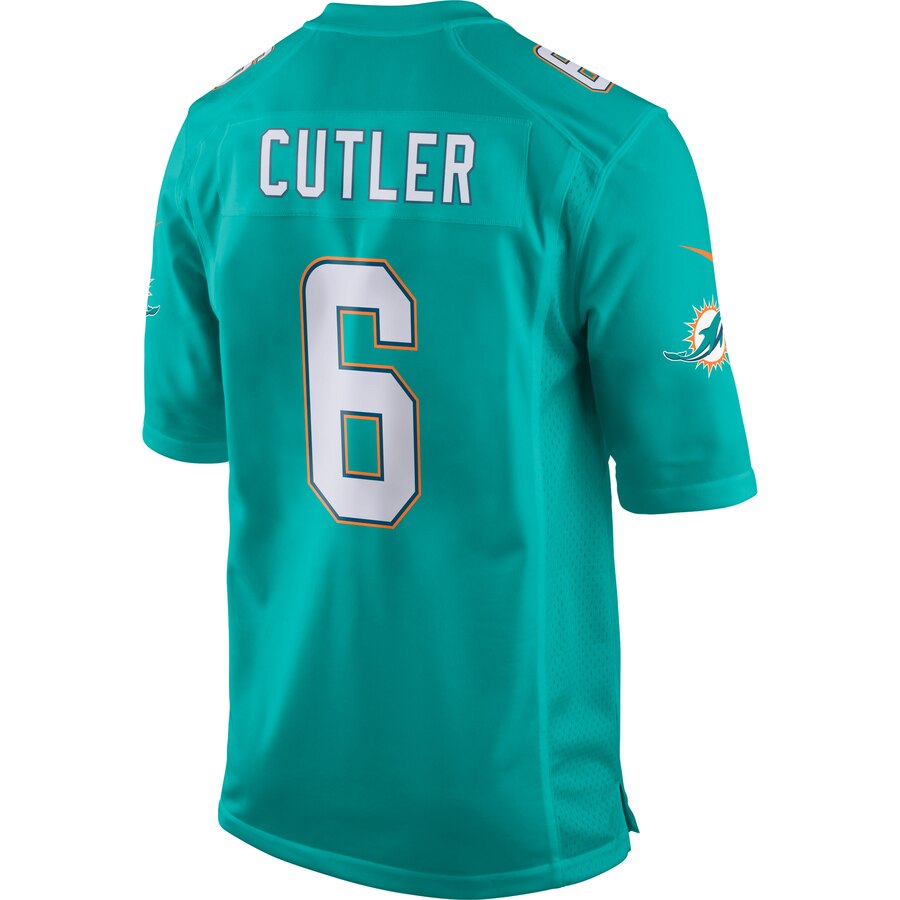 Jay Cutler Miami Dolphins Nike Game Jersey – Aqua
