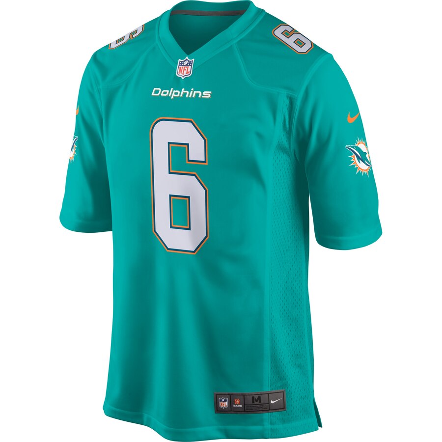 Jay Cutler Miami Dolphins Nike Game Jersey – Aqua