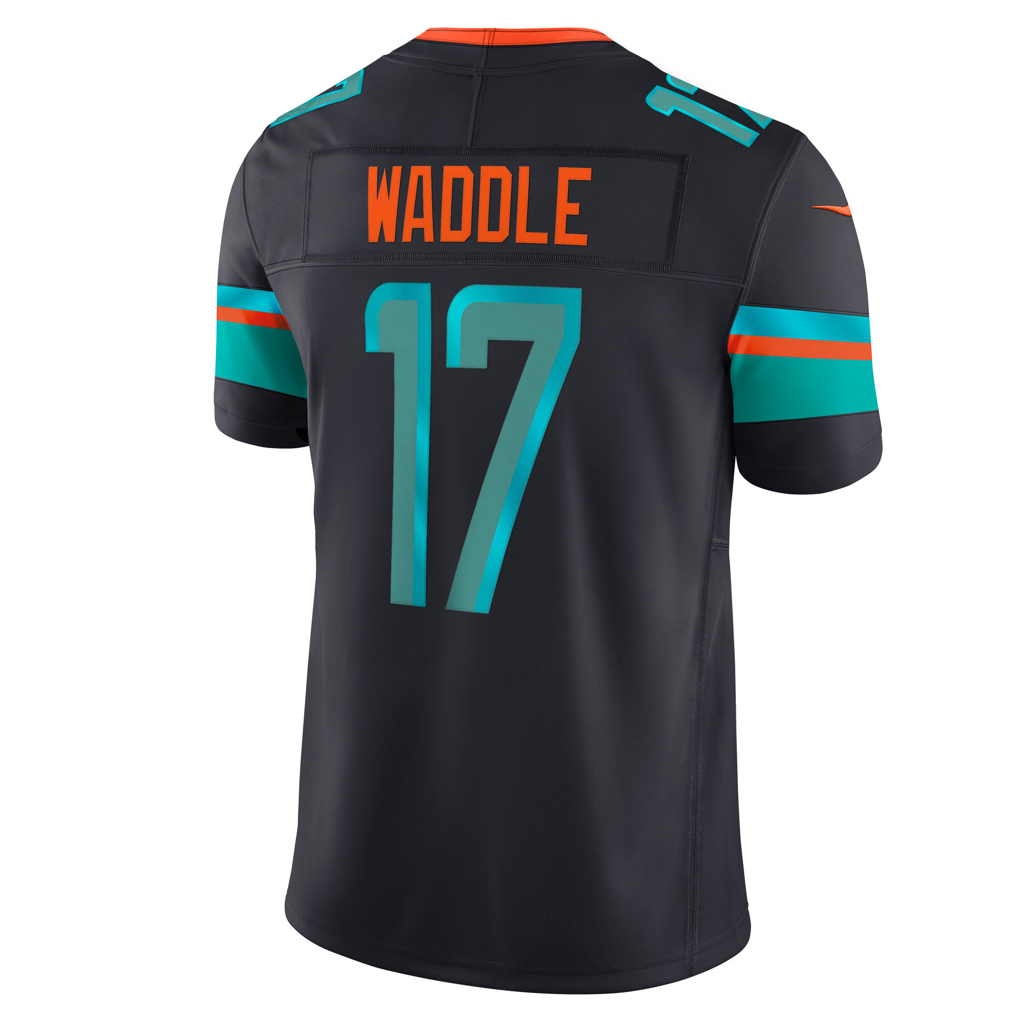 Jaylen Waddle Miami Dolphins Nike 2025 Rivalries Collection Limited Jersey – Pitch Blue