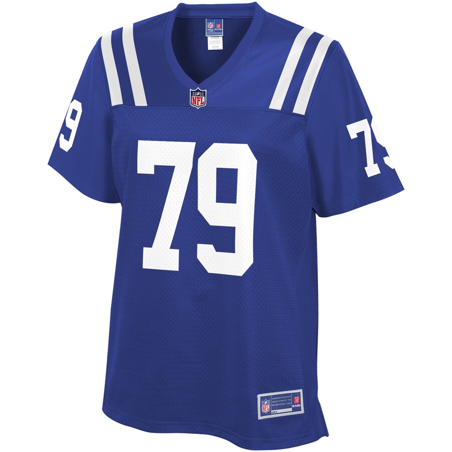 Jegs Jegede Indianapolis Colts NFL Pro Line Women's Player Jersey - Royal
