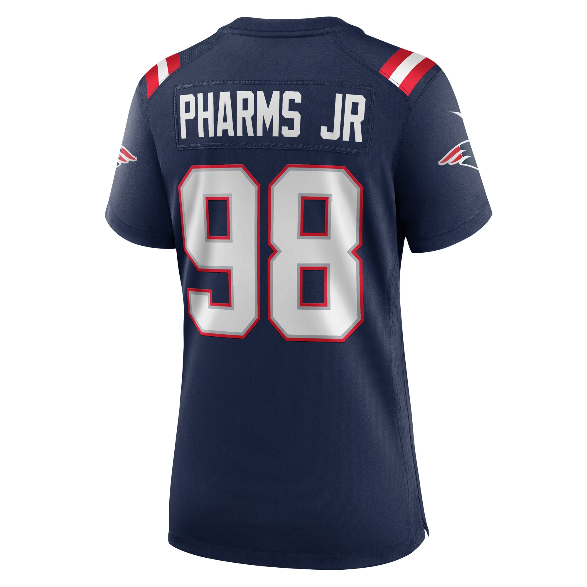 Jeremiah Pharms Jr. New England Patriots Nike Women's  Game Jersey -  Navy