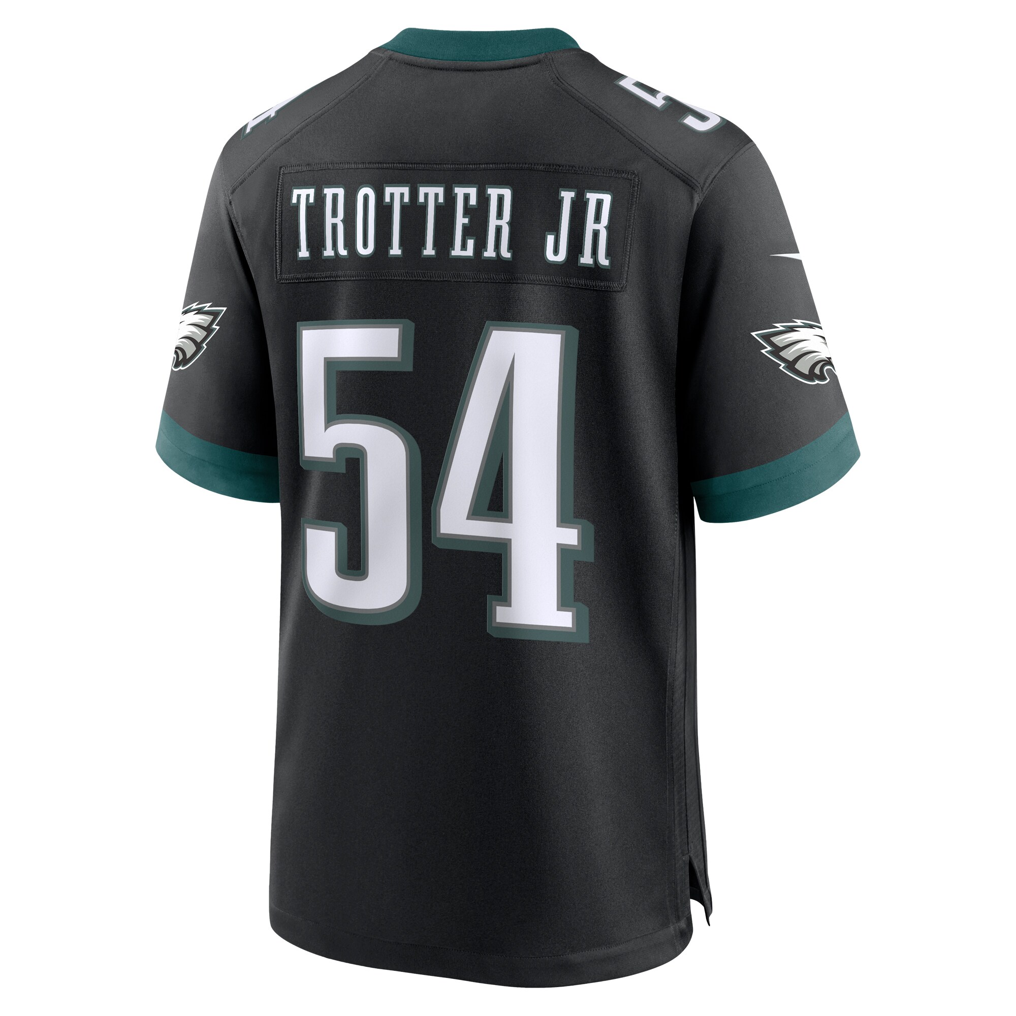 Jeremiah Trotter Jr. Philadelphia Eagles Nike Alternate 2024 NFL Draft Game Jersey - Black
