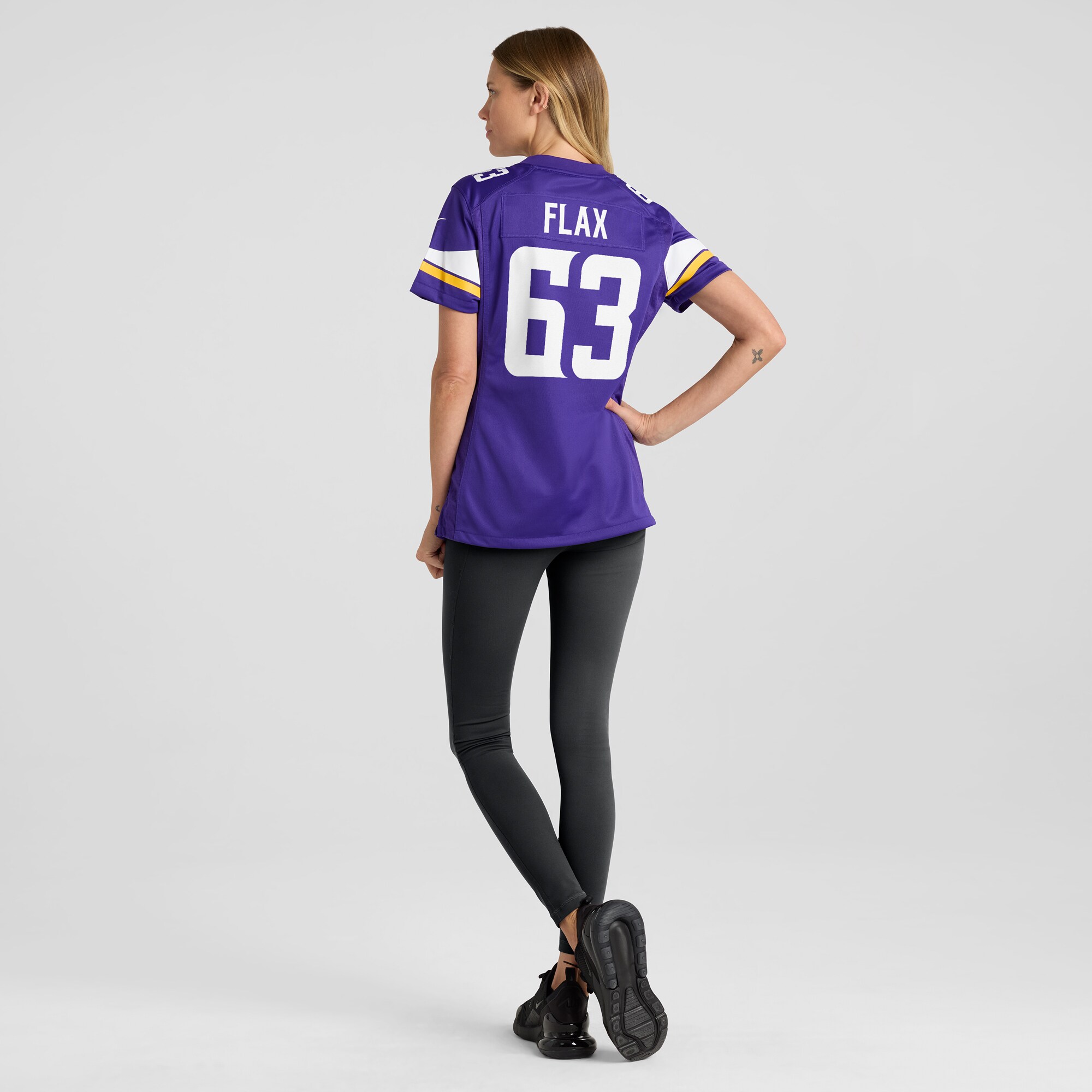 Jeremy Flax Minnesota Vikings Nike Women's  Game Jersey -  Purple