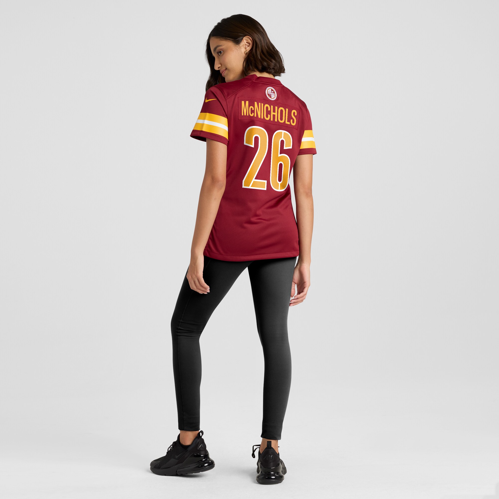 Jeremy McNichols Washington Commanders Nike Women's  Game Jersey -  Burgundy