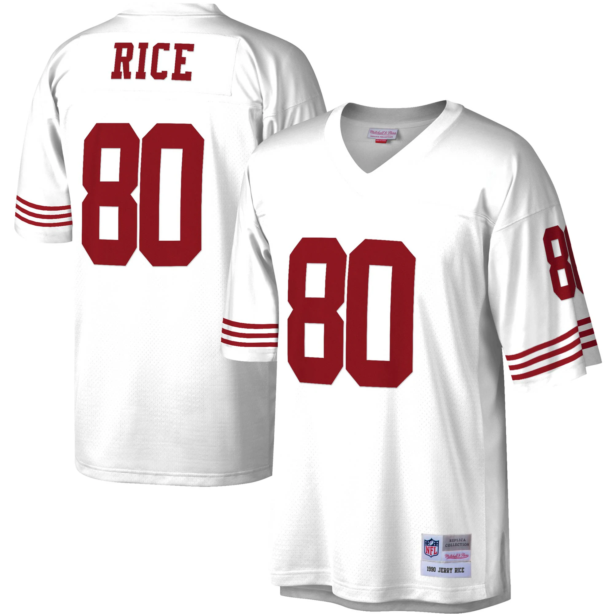 Jerry Rice San Francisco  Mitchell & Ness Legacy Replica Jersey - White