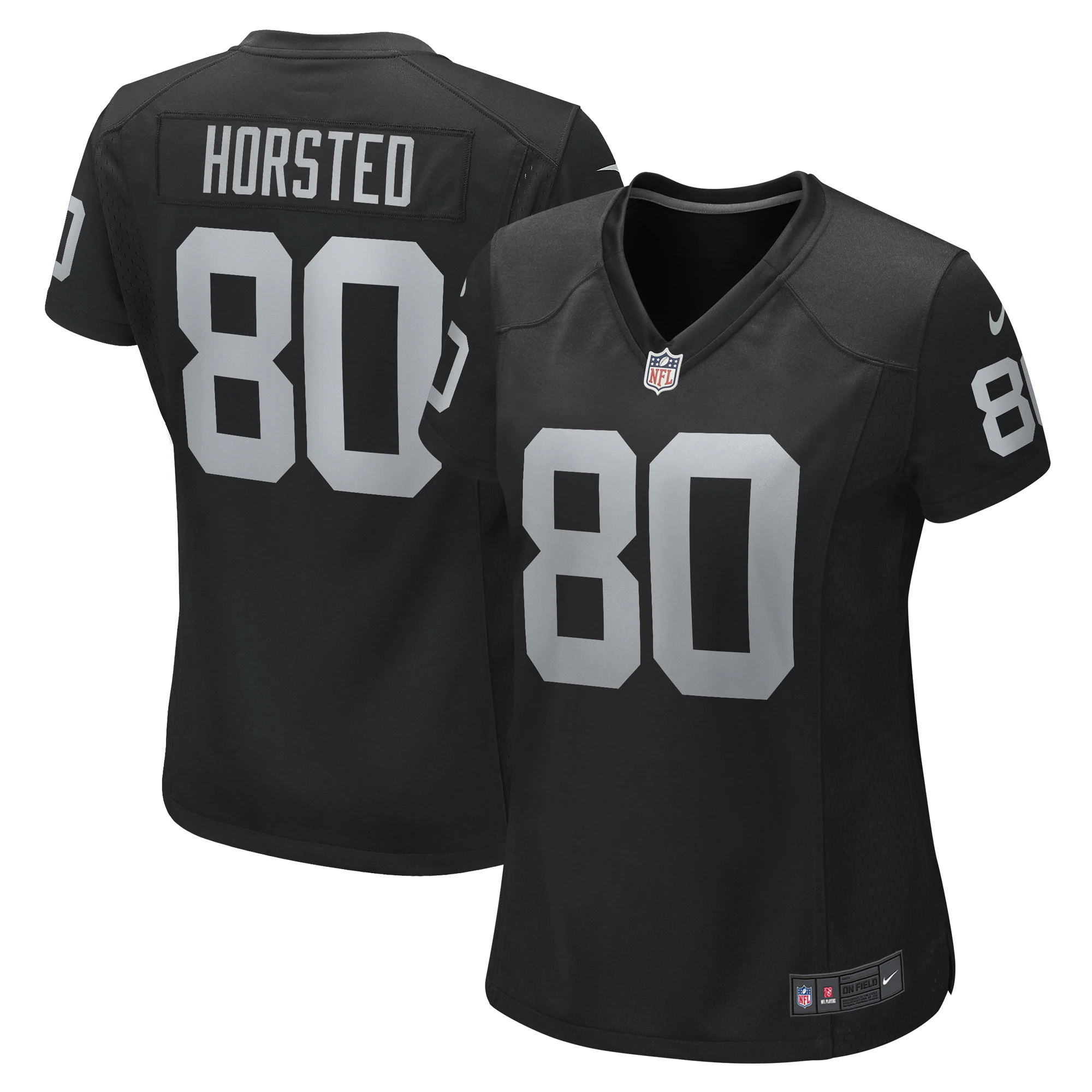 Jesper Horsted Las Vegas Raiders Nike Women's Game Player Jersey - Black
