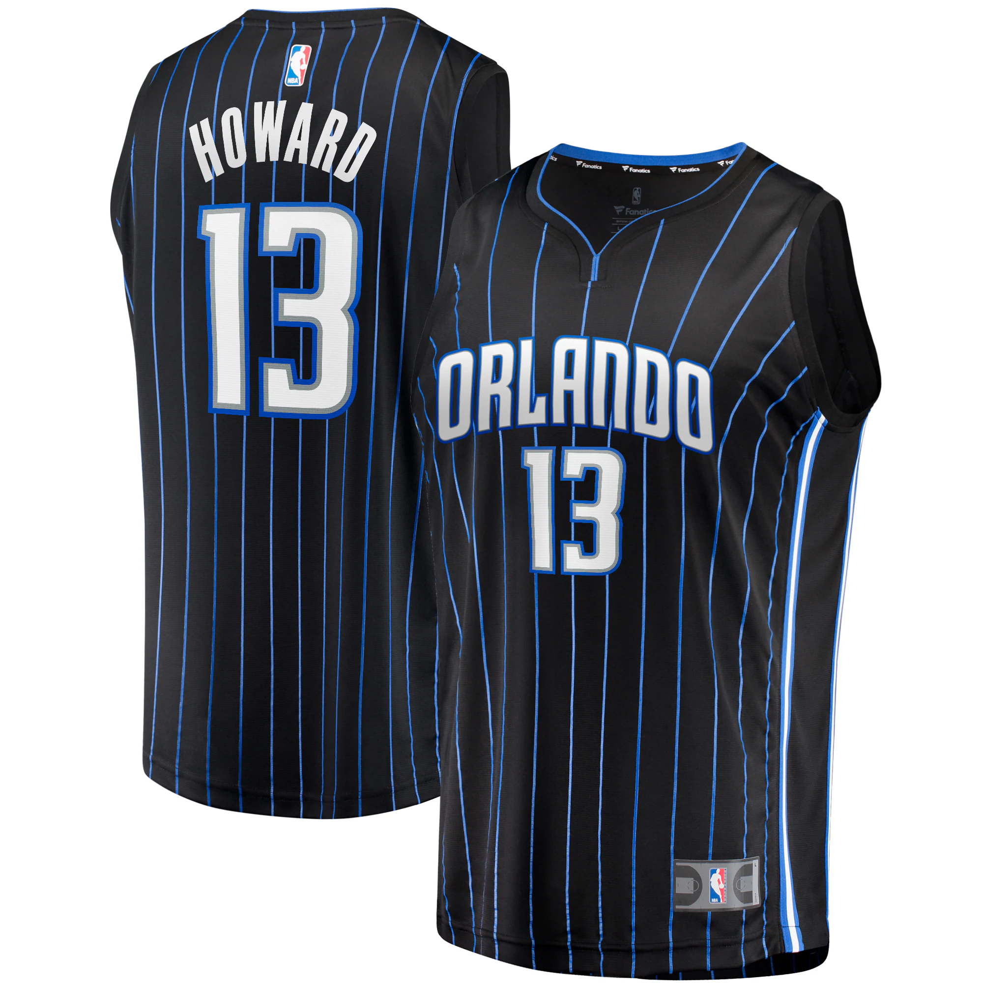 Fanatics Jett Howard Orlando Magic Jersey #13 - Premium 2023 Draft Pick