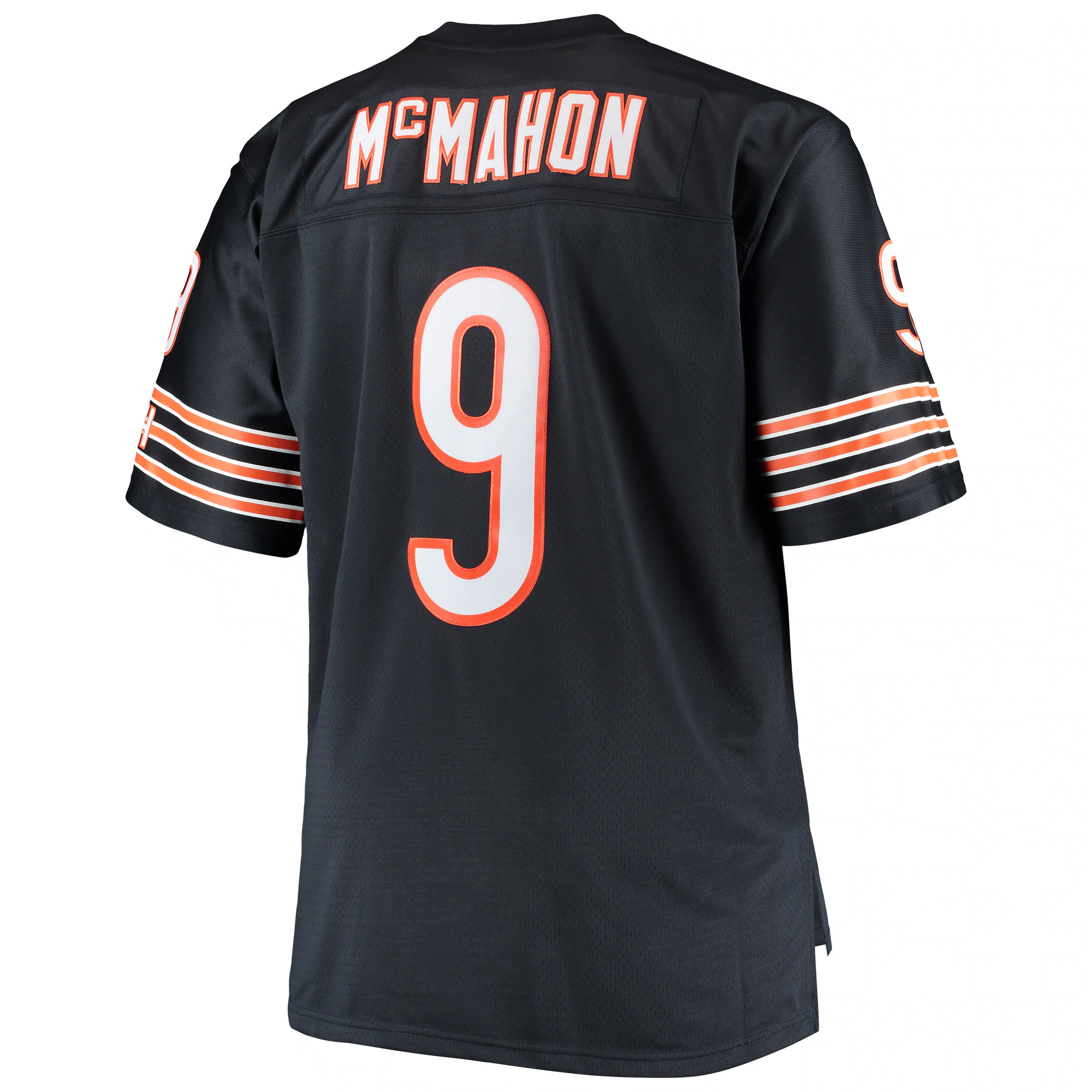 Jim McMahon Chicago Bears Mitchell & Ness Big & Tall 1985 Retired Player Replica Jersey – Navy