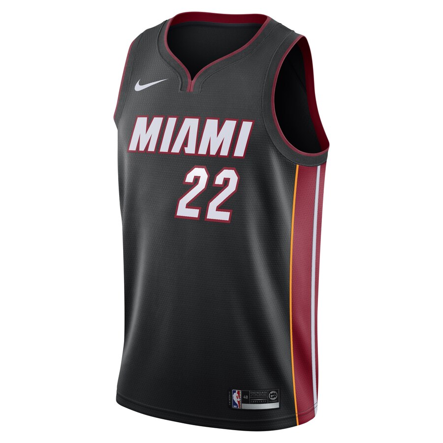 Nike Jimmy Butler Black Jersey #22 - Outstanding Miami Heat Swingman