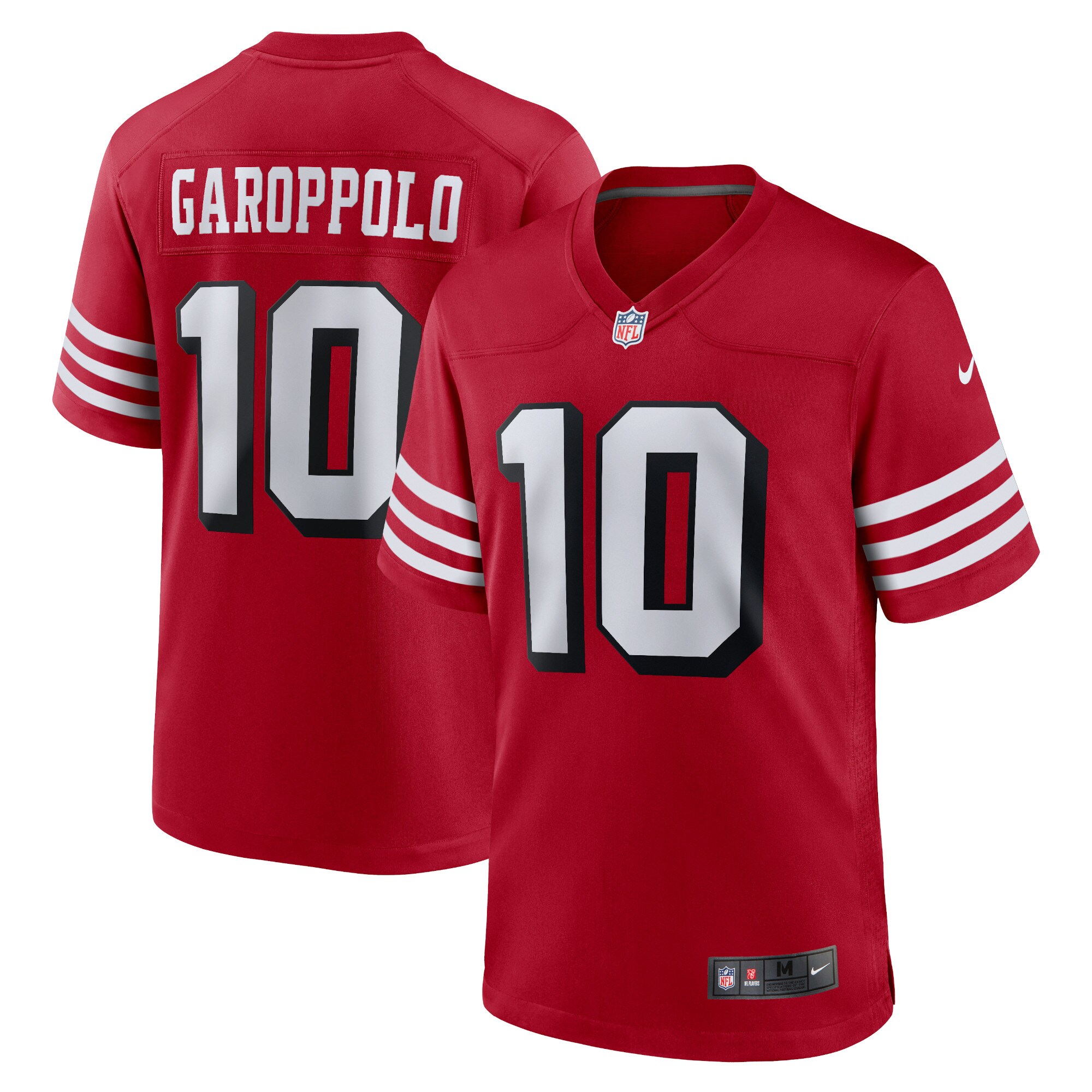 Jimmy Garoppolo San Francisco  Nike Alternate Game Player Jersey - Scarlet