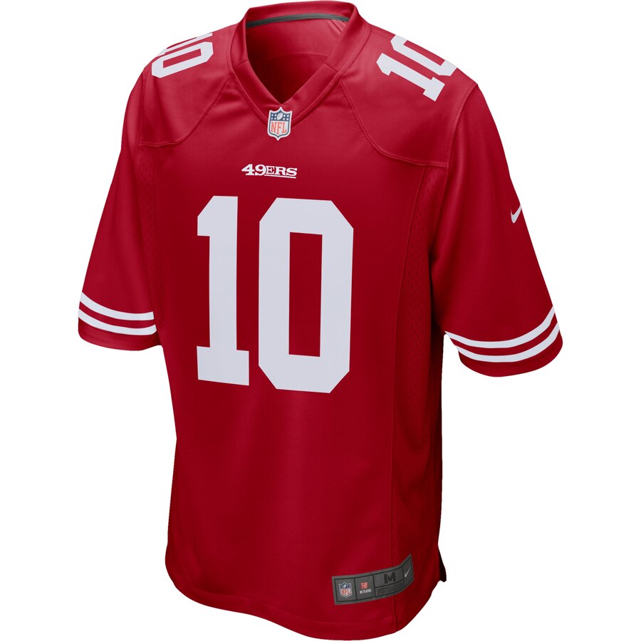 Jimmy Garoppolo San Francisco  Nike Game Jersey - Scarlet