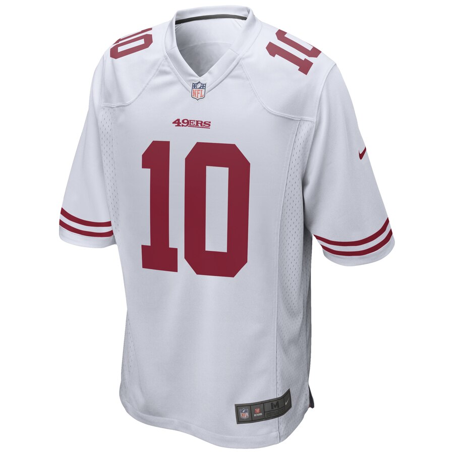 Jimmy Garoppolo San Francisco  Nike Game Jersey - White