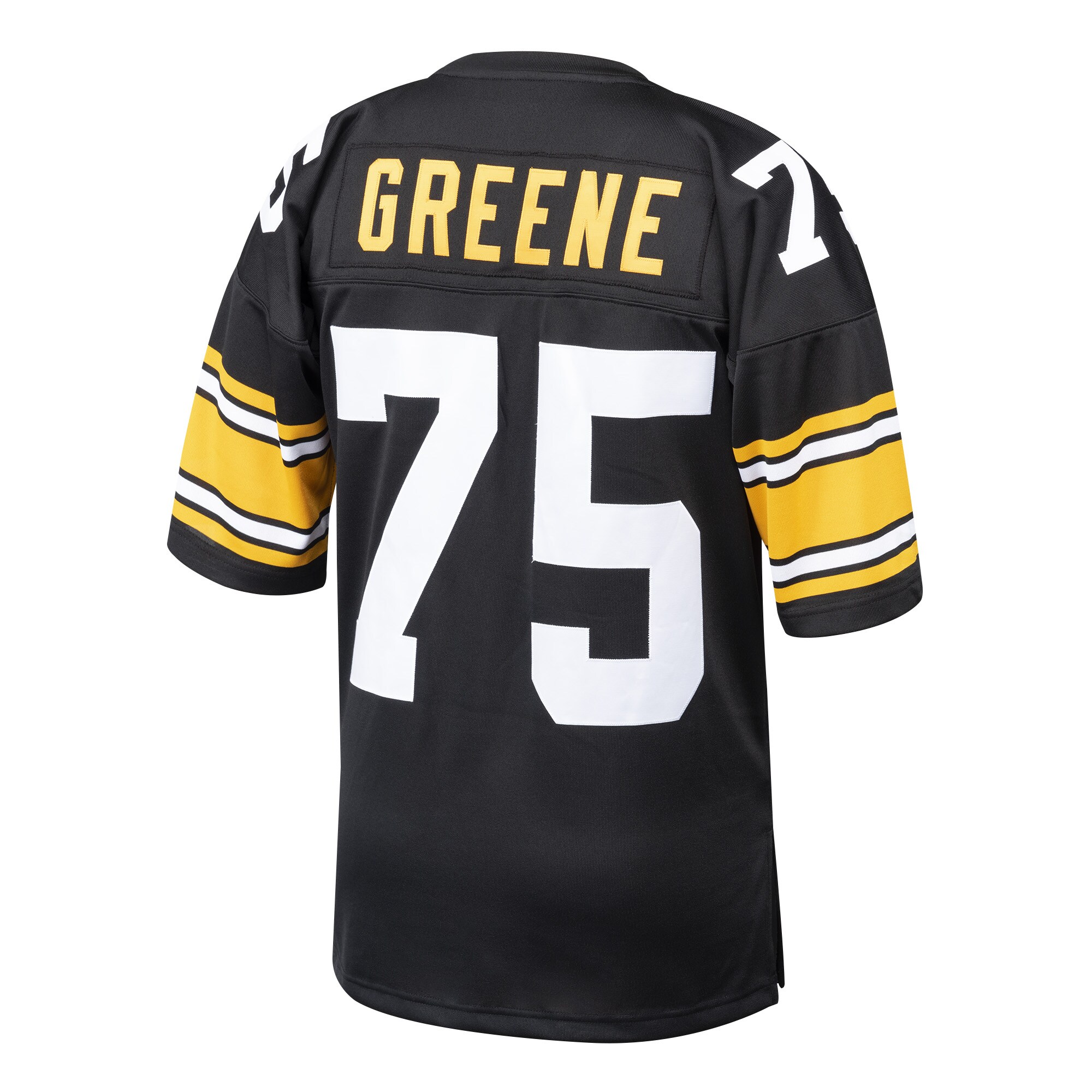 Joe Greene Pittsburgh Steelers 1975 Mitchell & Ness Authentic Throwback Retired Player Jersey - Black