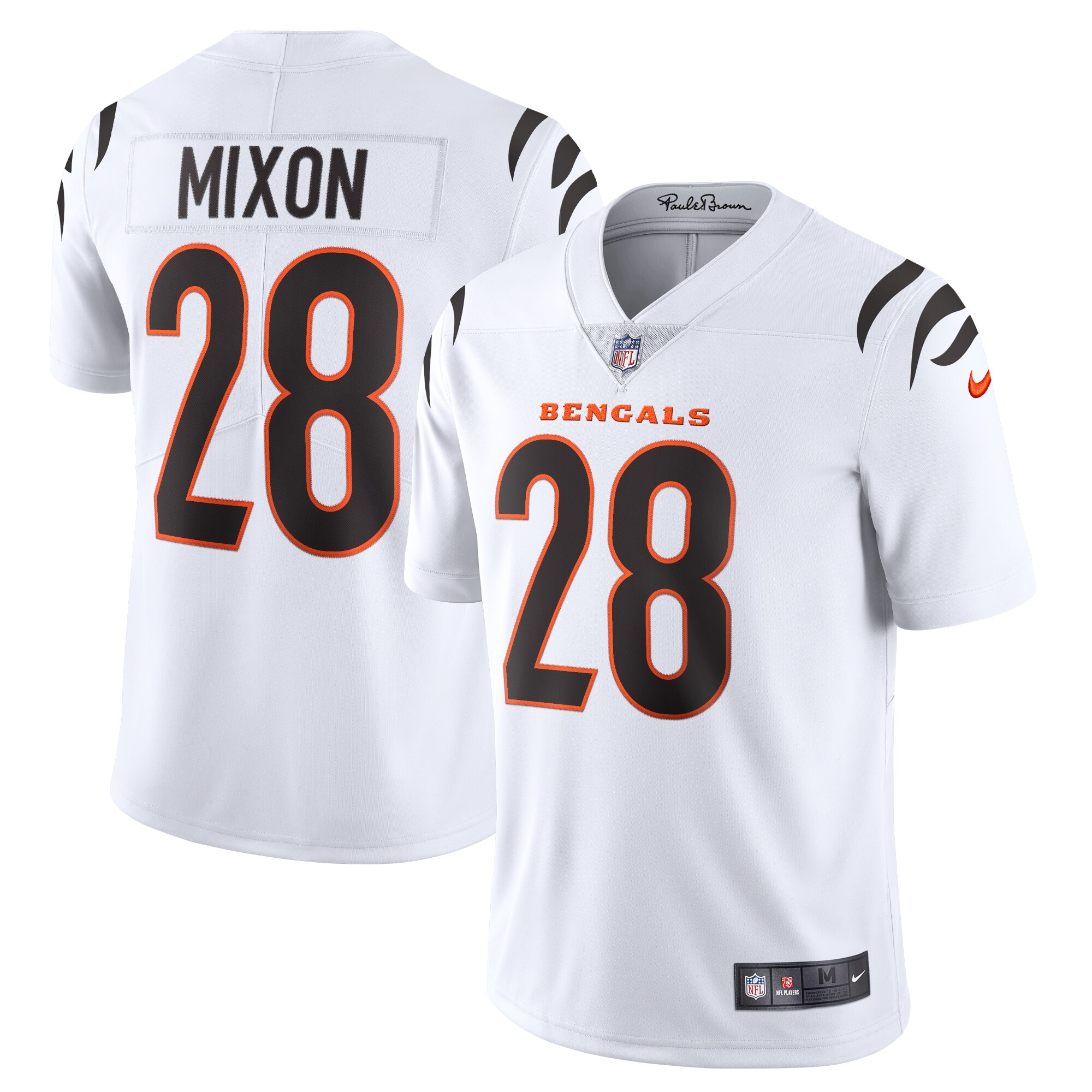 Joe Mixon Cincinnati Bengals Nike Vapor Limited Jersey - White