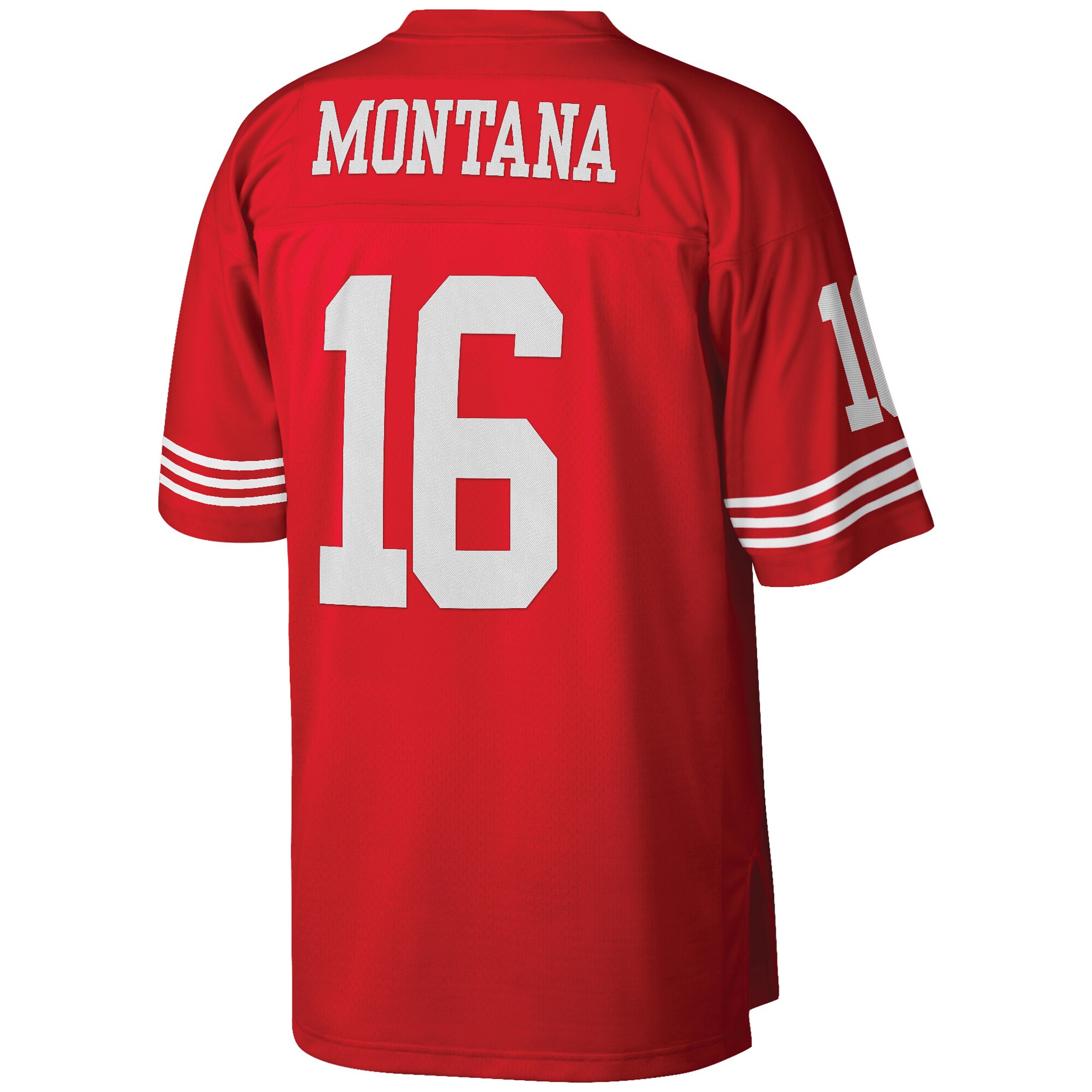 Joe Montana San Francisco 49ers Mitchell & Ness Big & Tall 1990 Retired Player Replica Jersey - Scarlet