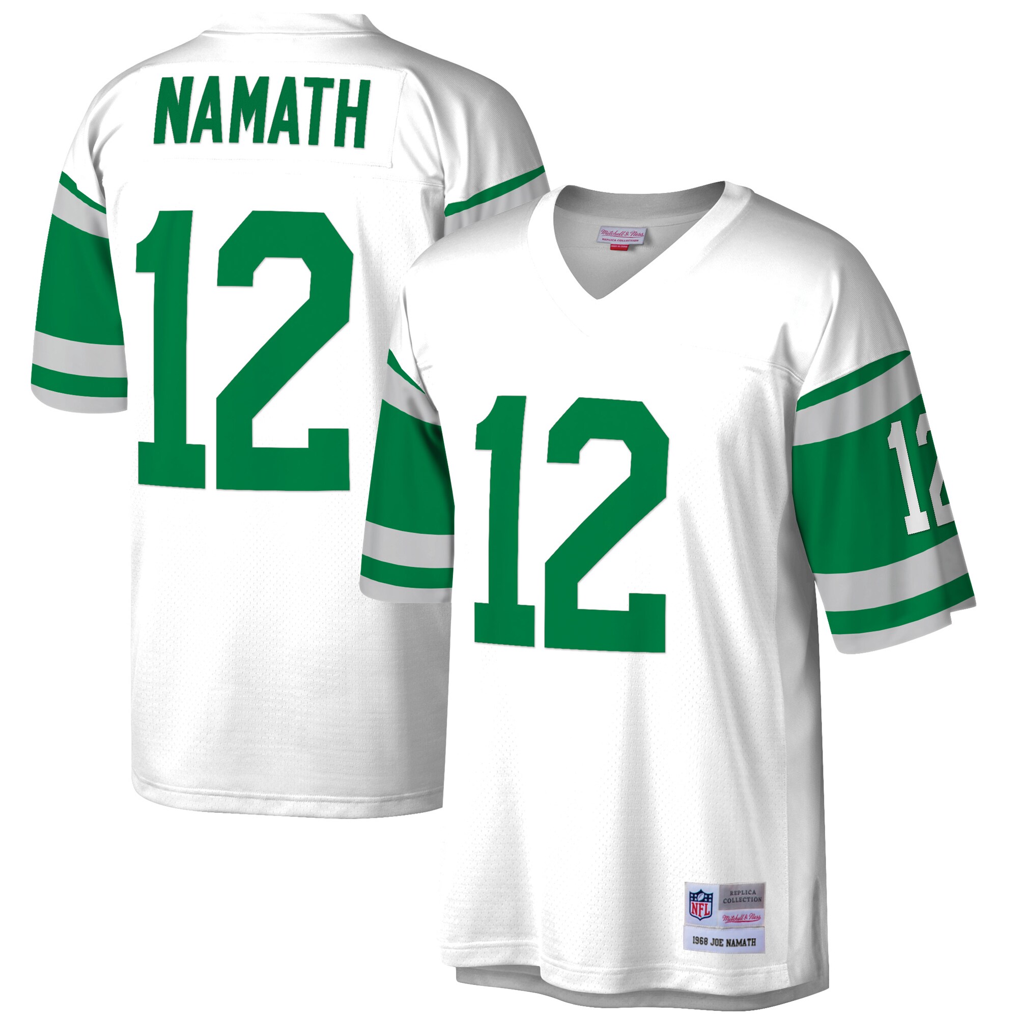 Joe Namath New York Jets Mitchell & Ness Retired Player Legacy Replica Jersey - White