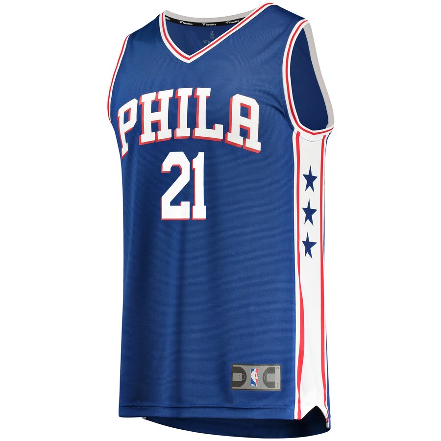 Fanatics Joel Embiid 76ers Replica Jersey Royal - Ultimate 21 Icon Edition