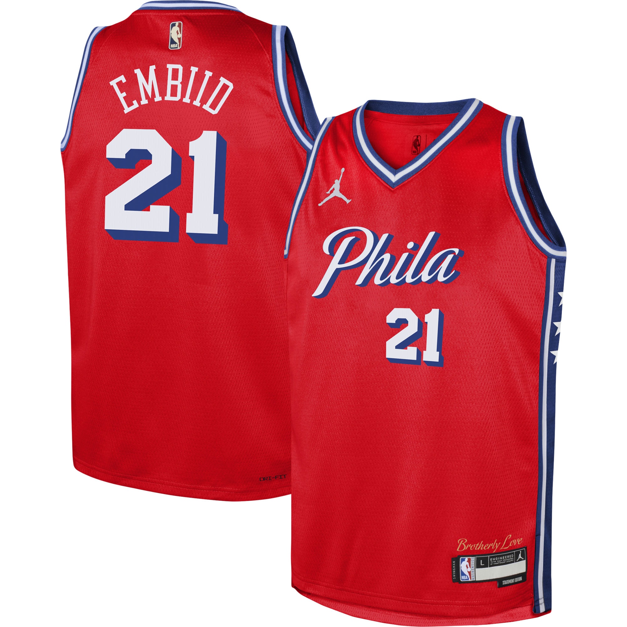 Joel Embiid 76ers Red Jersey: Ultimate Jordan Brand Statement 21