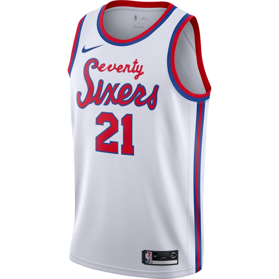Nike Embiid 76ers Hardwood Jersey - Premium Fan Gear for Top 2024 Style