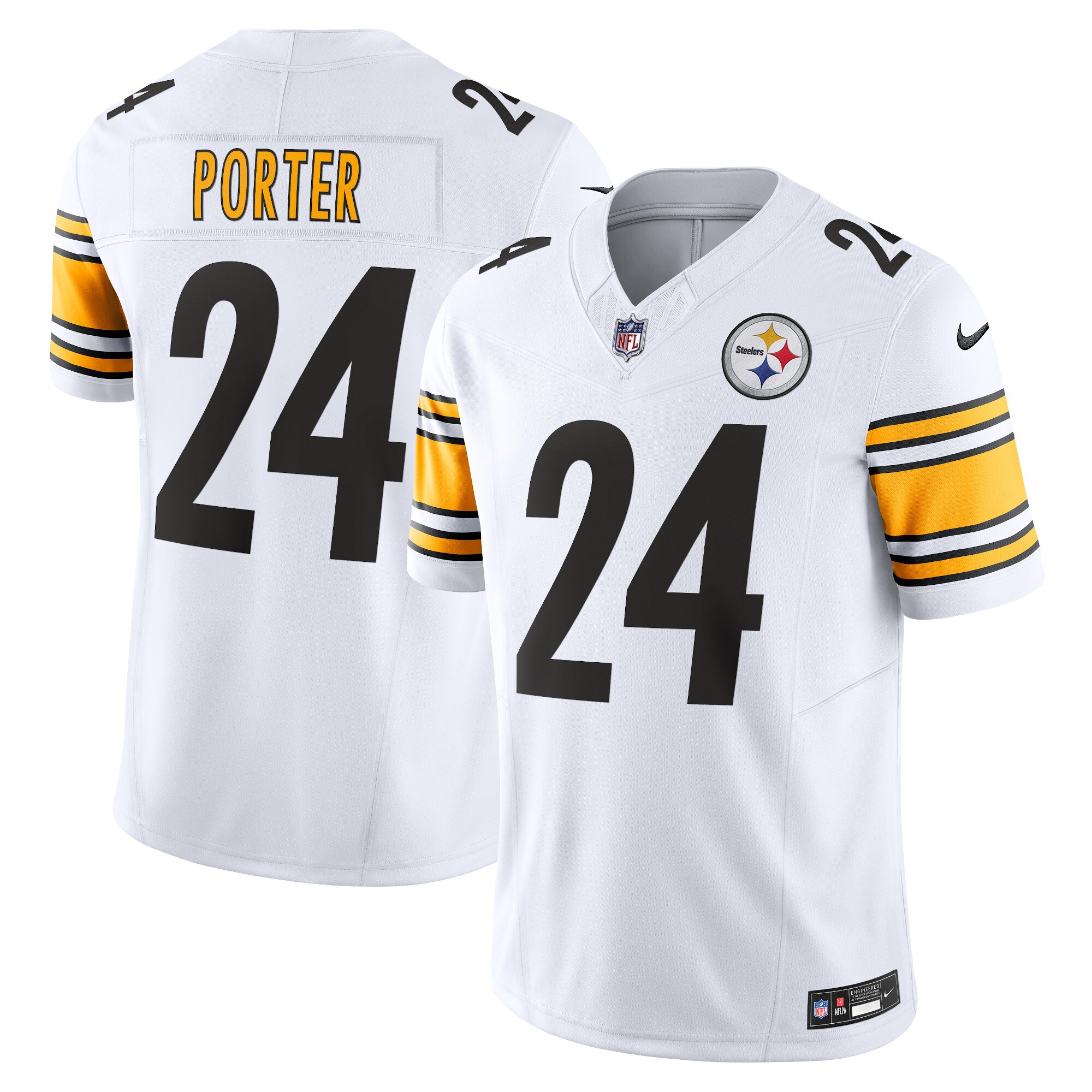 Joey Porter Jr. Pittsburgh Steelers Nike Vapor F.U.S.E. Limited Jersey - Black