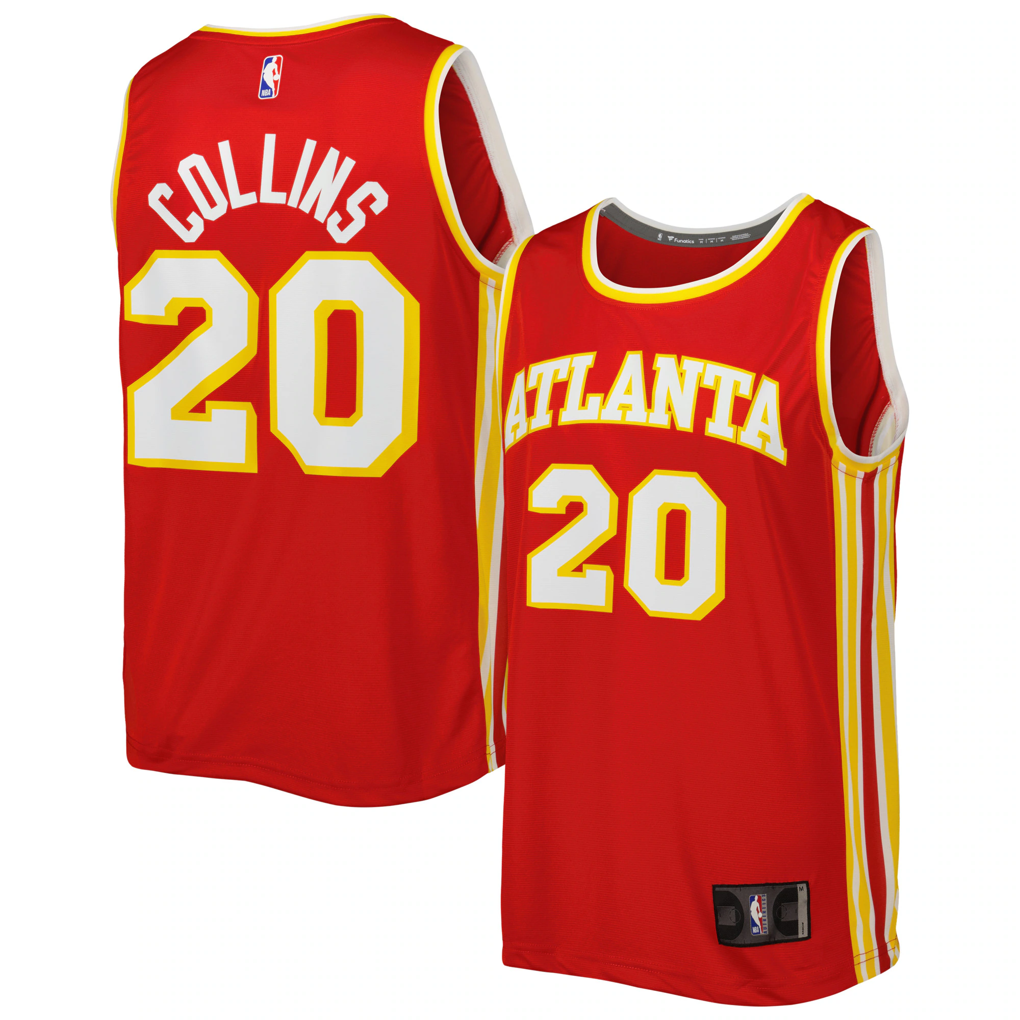 John Collins Hawks Icon Jersey #20 | Amazing Fanatics Red Edition