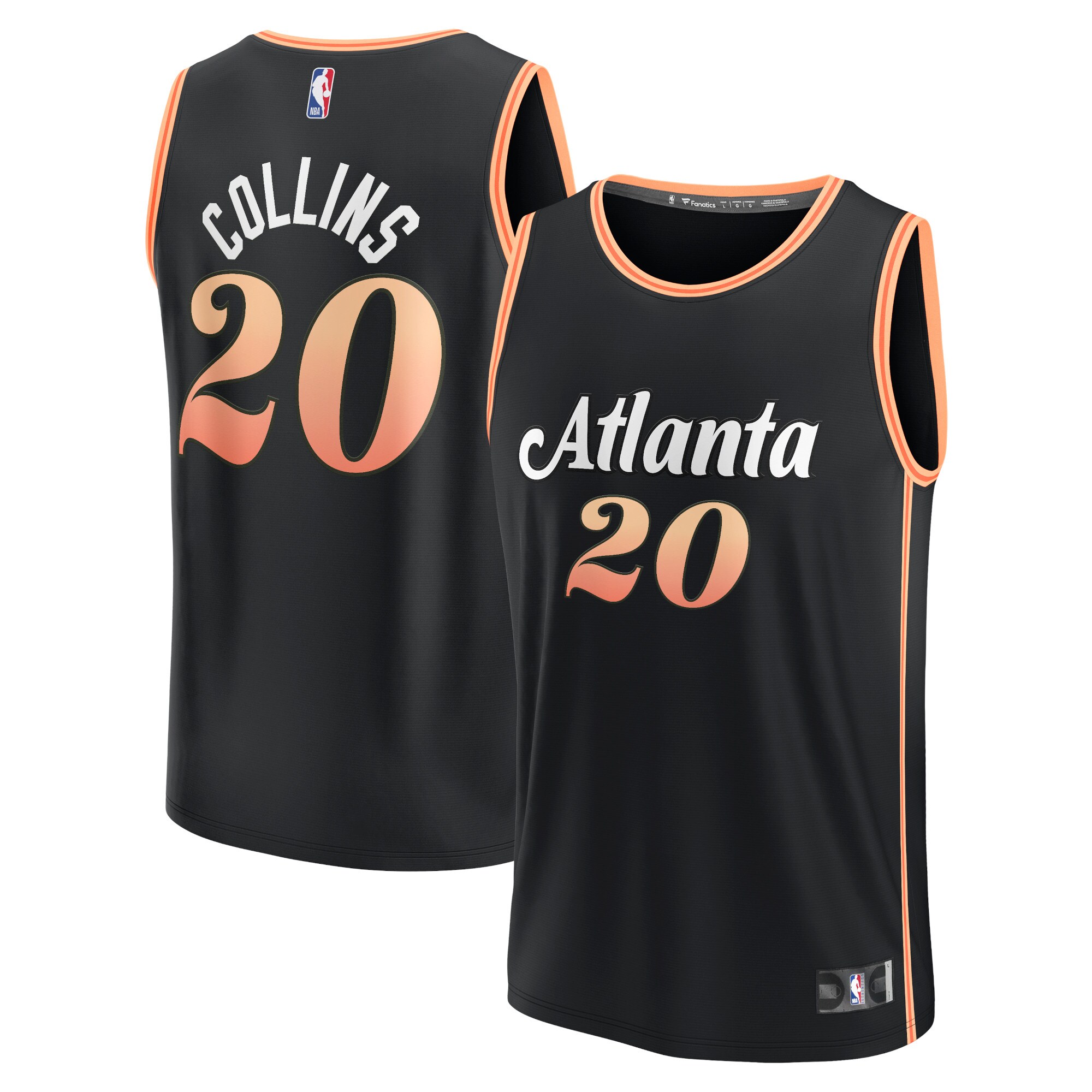 John Collins Hawks City Edition Jersey - Outstanding 2022/23 Fan Gear