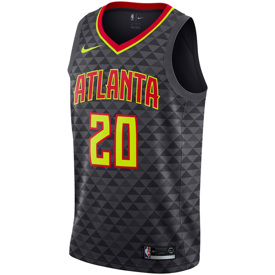 Premium Nike John Collins Atlanta Icon Jersey - #20 Fan Edition