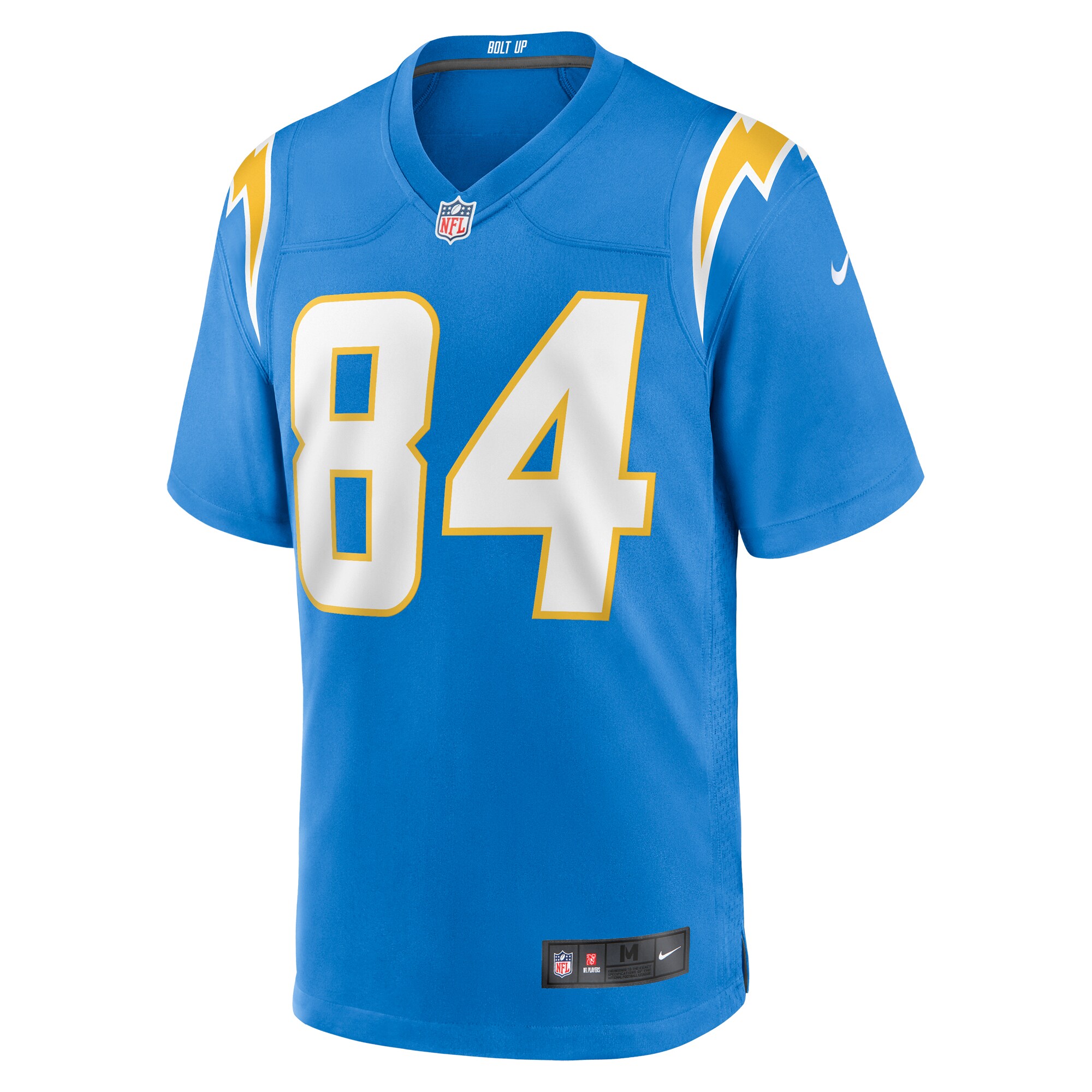 John Hightower Los Angeles Chargers Nike Home Game Player Jersey – Powder Blue