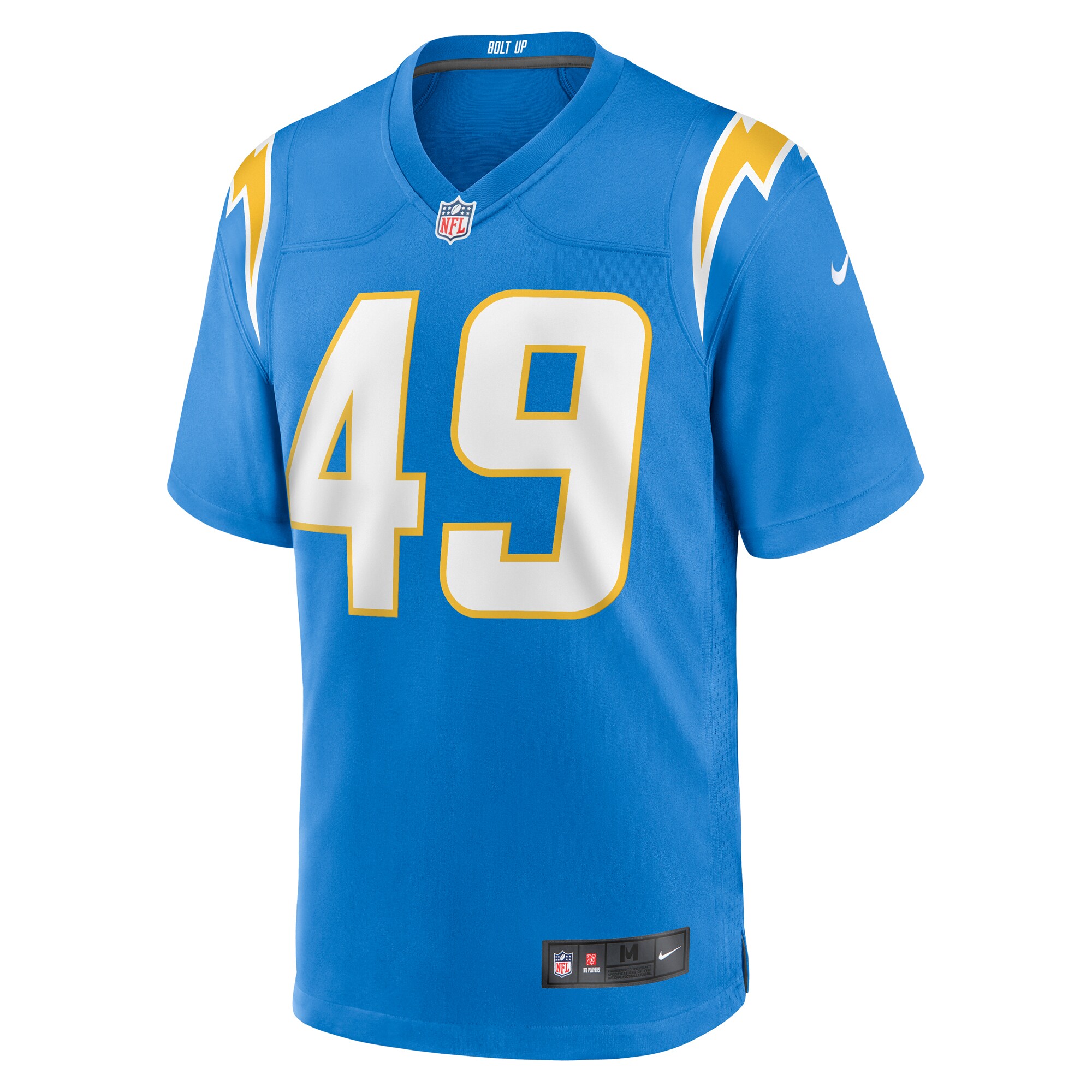 John Kelly Jr. Los Angeles Chargers Nike Team Game Jersey -  Powder Blue