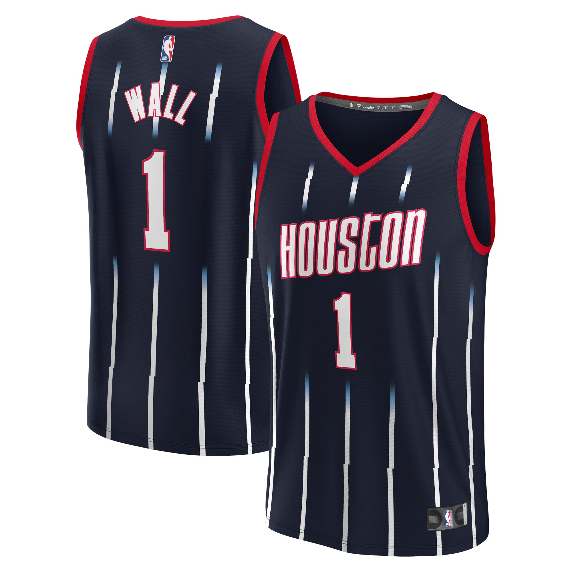 Stunning John Wall Rockets City Edition Jersey - Top 1 Fanatics Replica 2021/22