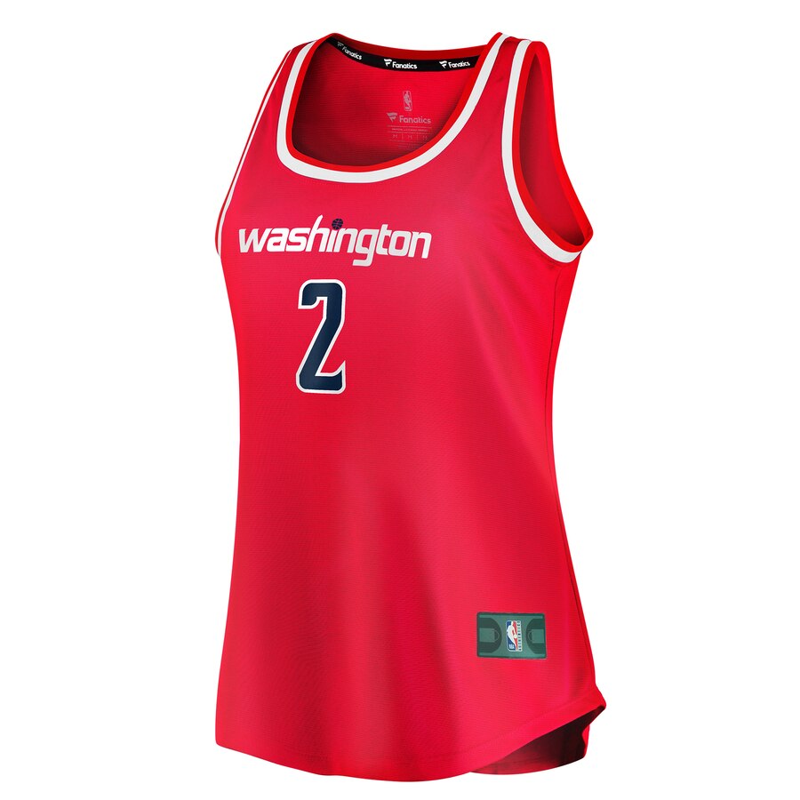 Women's John Wall Wizards Red Jersey - Ultimate Fanatics Fast Break Tank #2