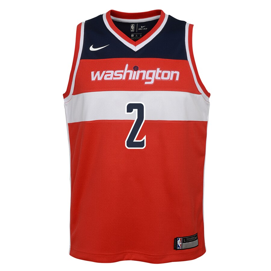 Nike John Wall Icon Swingman Jersey #2 - Outstanding Youth Wizards Gear
