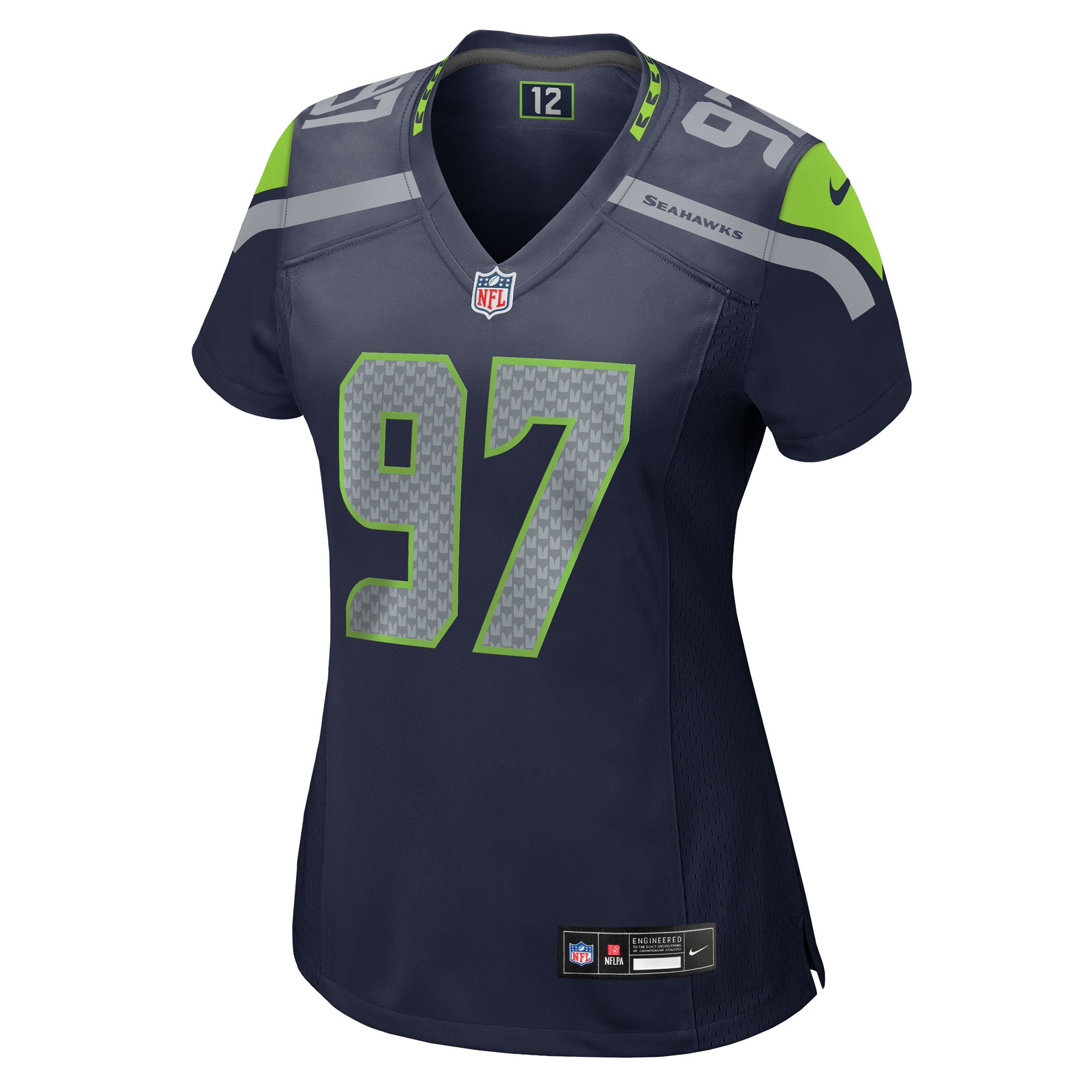 Johnathan Hankins Seattle Seahawks Nike Women's Team Game Jersey -  College Navy
