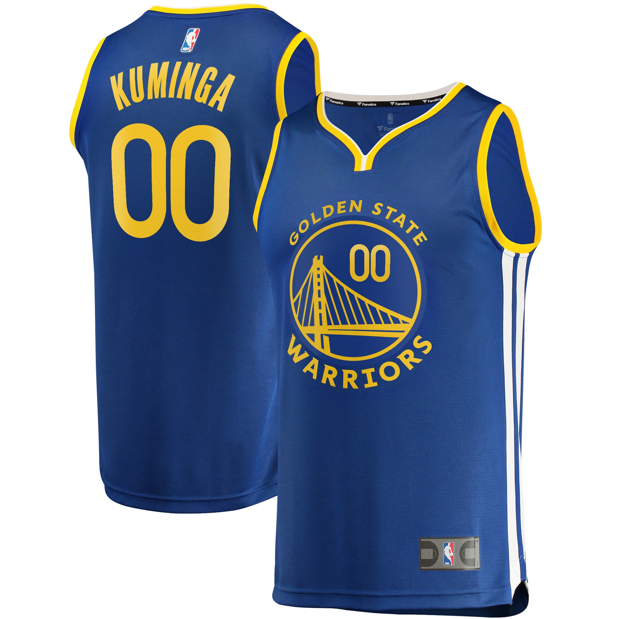 Fanatics Branded Jonathan Kuminga Warriors Jersey - Ultimate 2021/22 Icon Edition
