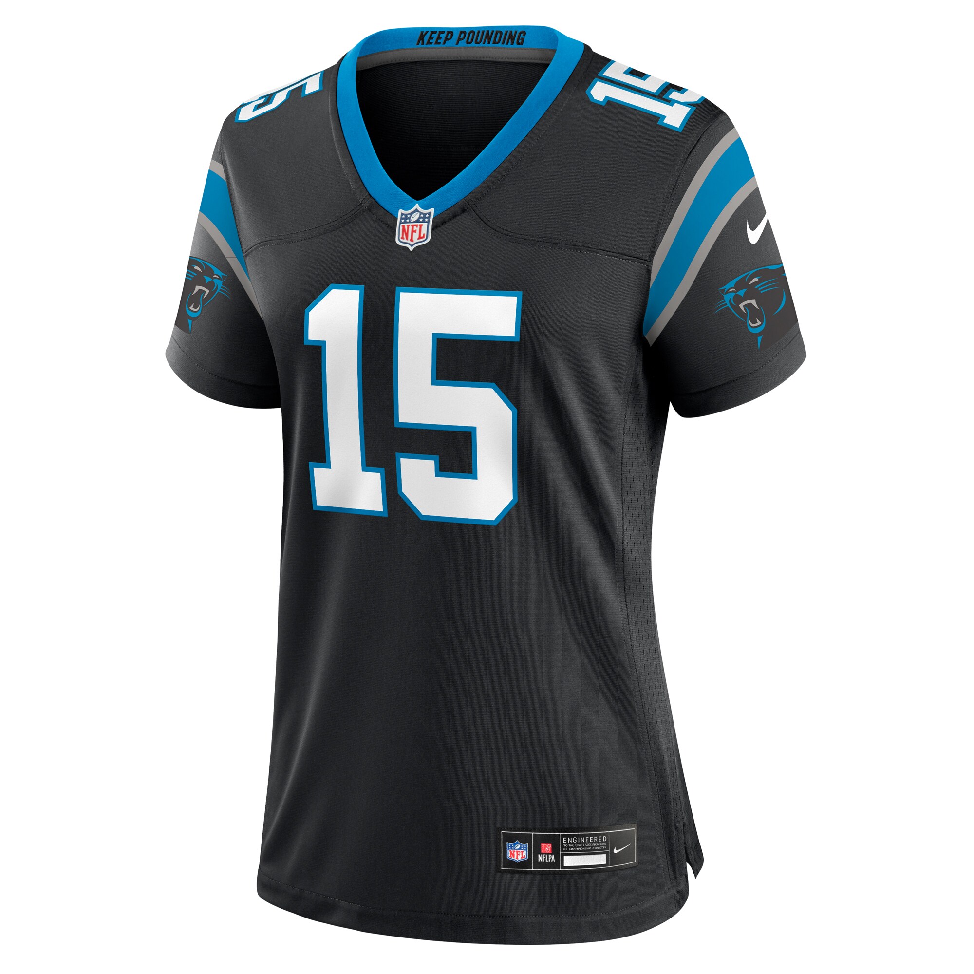 Jonathan Mingo Carolina Panthers Nike Women's  Game Jersey -  Black