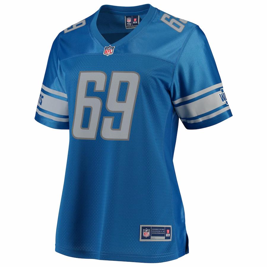 Jonathan Wynn Detroit Lions NFL Pro Line Women's Team Player Jersey - Blue