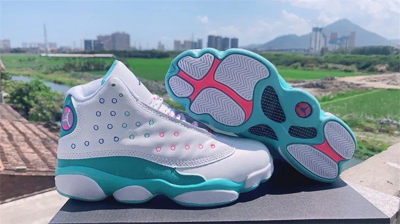 JORDAN 13 White Mint Green (Eastern Egg) Women’s Shoes 36–406