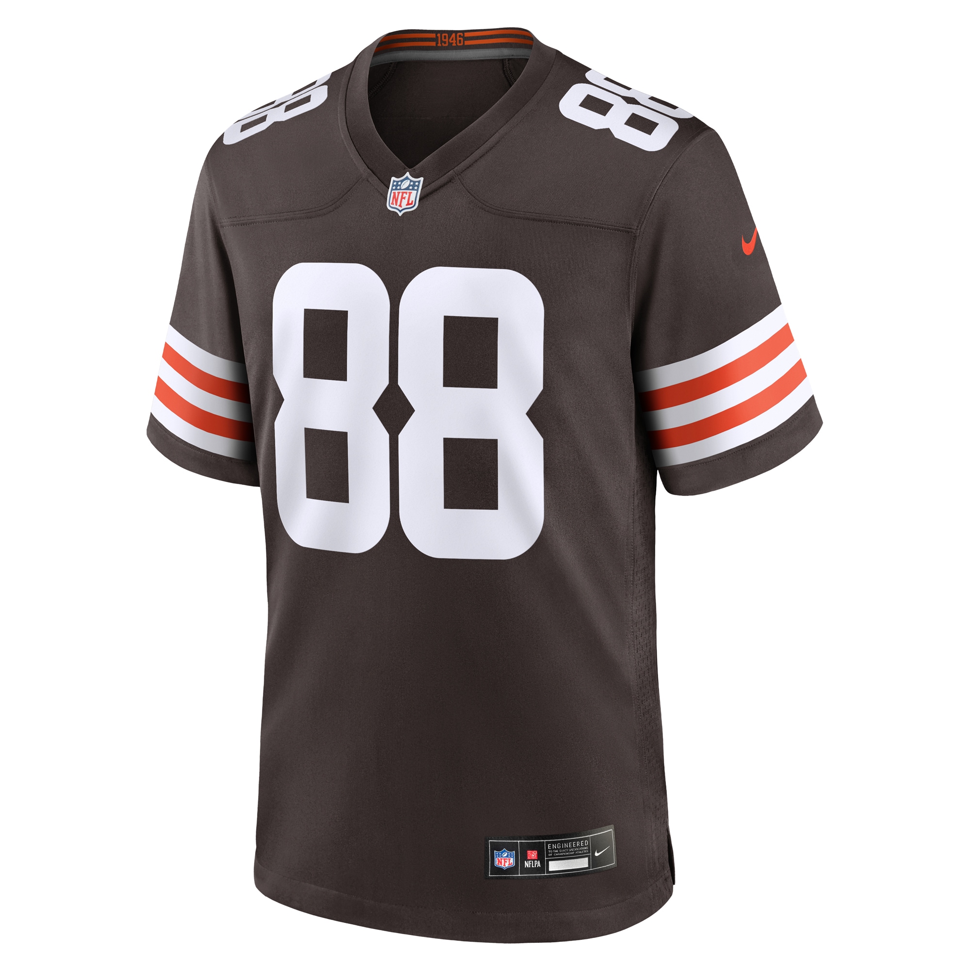 Jordan Akins Cleveland Browns Nike Team Game Jersey -  Brown