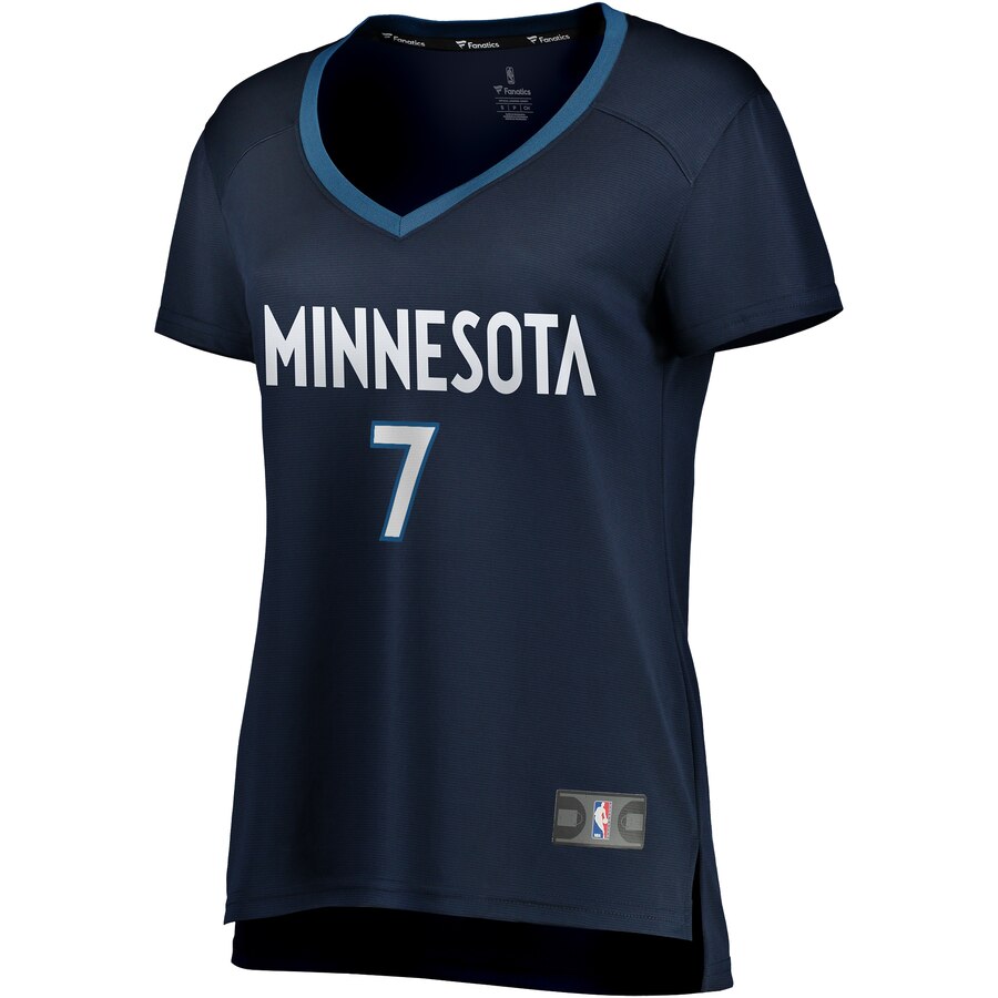 Jordan Bell Women's Navy Jersey - Outstanding Fanatics Replica 2024