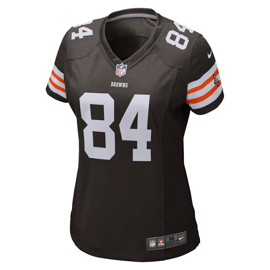 Jordan Cameron Cleveland Browns Historic Logo Nike Women's Game Jersey - Brown