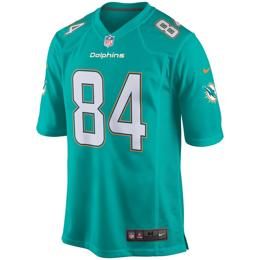 Jordan Cameron Miami Dolphins Nike Game Jersey - Aqua