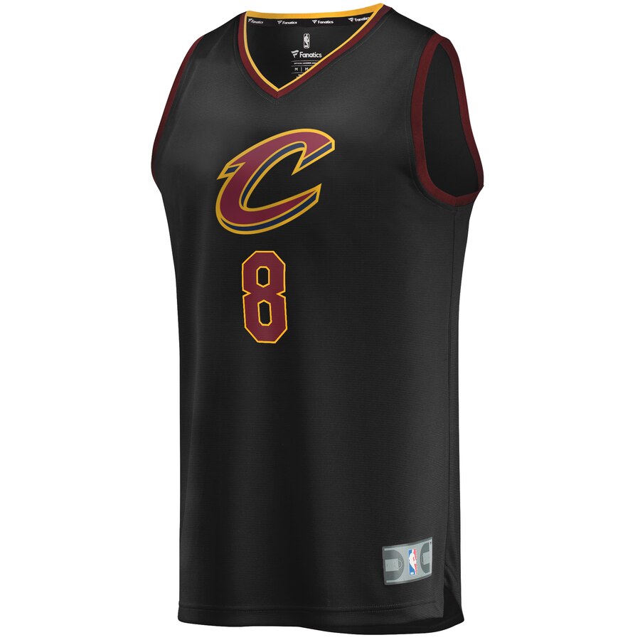 Jordan Clarkson Youth NBA Black Jersey #8 - Premium 2024 Cavs Fan Gear