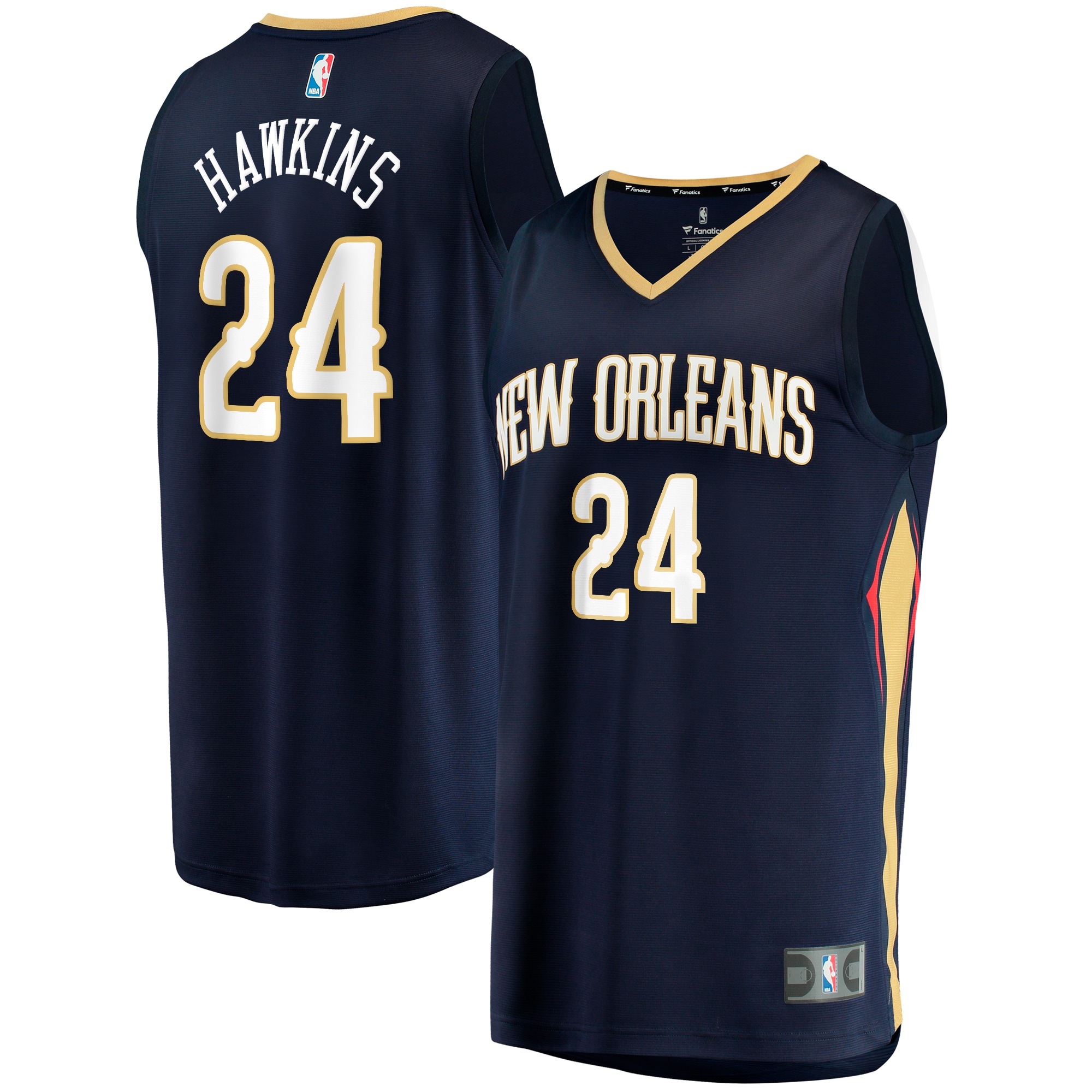 Jordan Hawkins Pelicans Youth Jersey #24 - Premium Fanatics Branded 2023