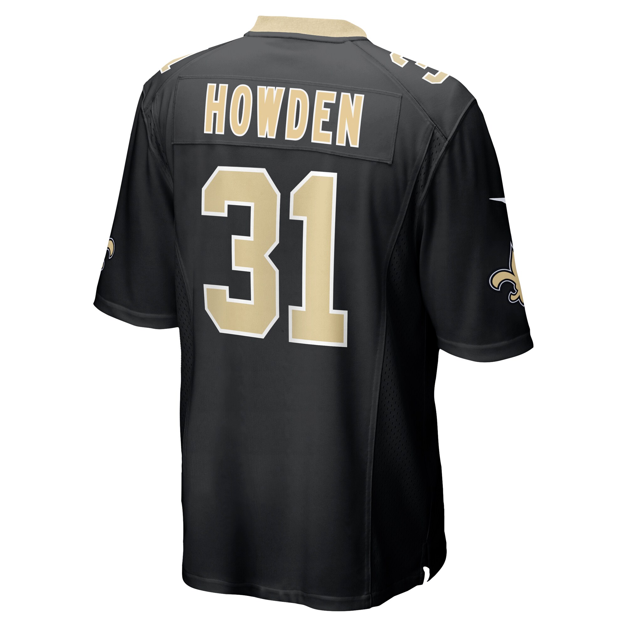 Jordan Howden New Orleans Saints Nike Team Game Jersey -  Black