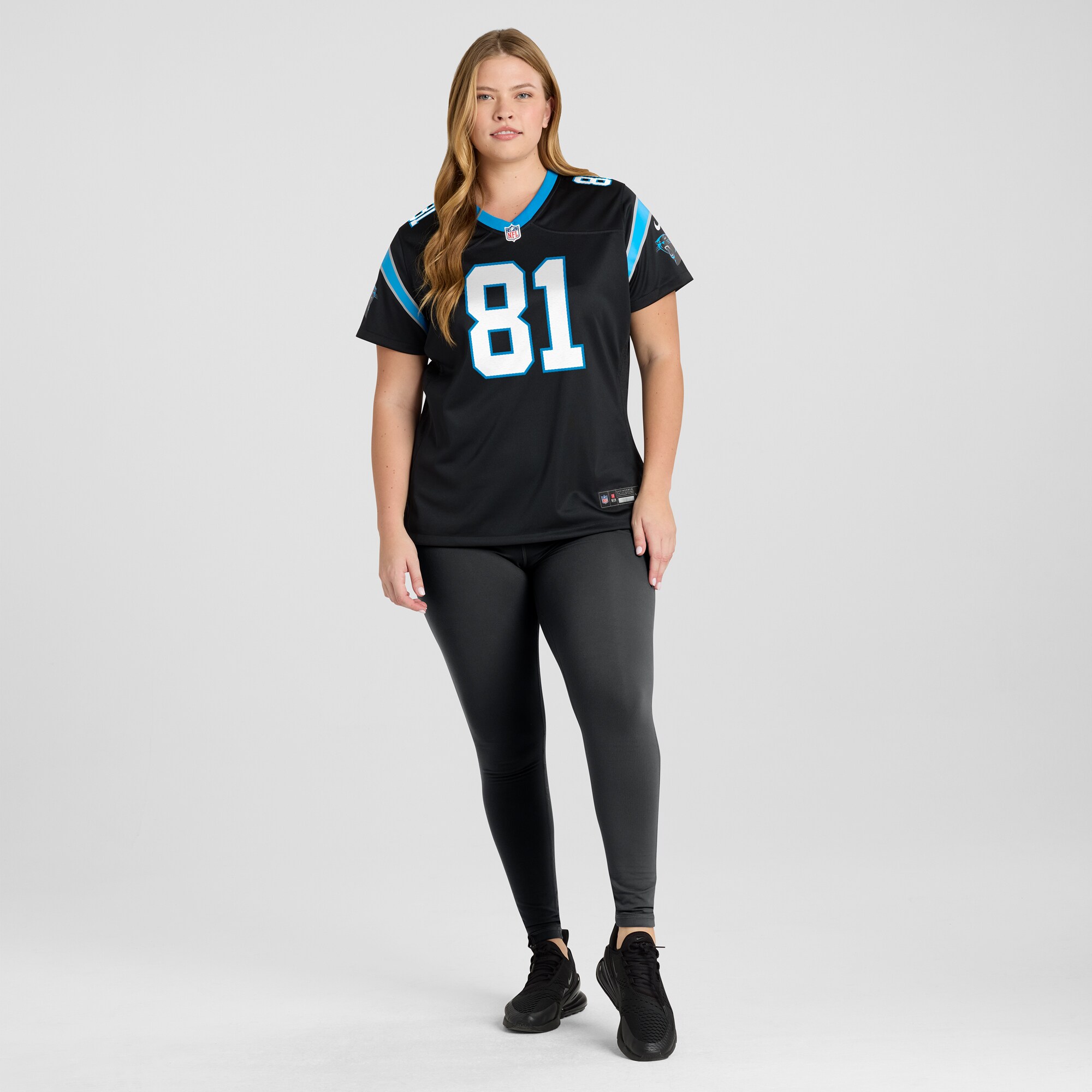 Jordan Matthews Carolina Panthers Nike Women's  Game Jersey -  Black