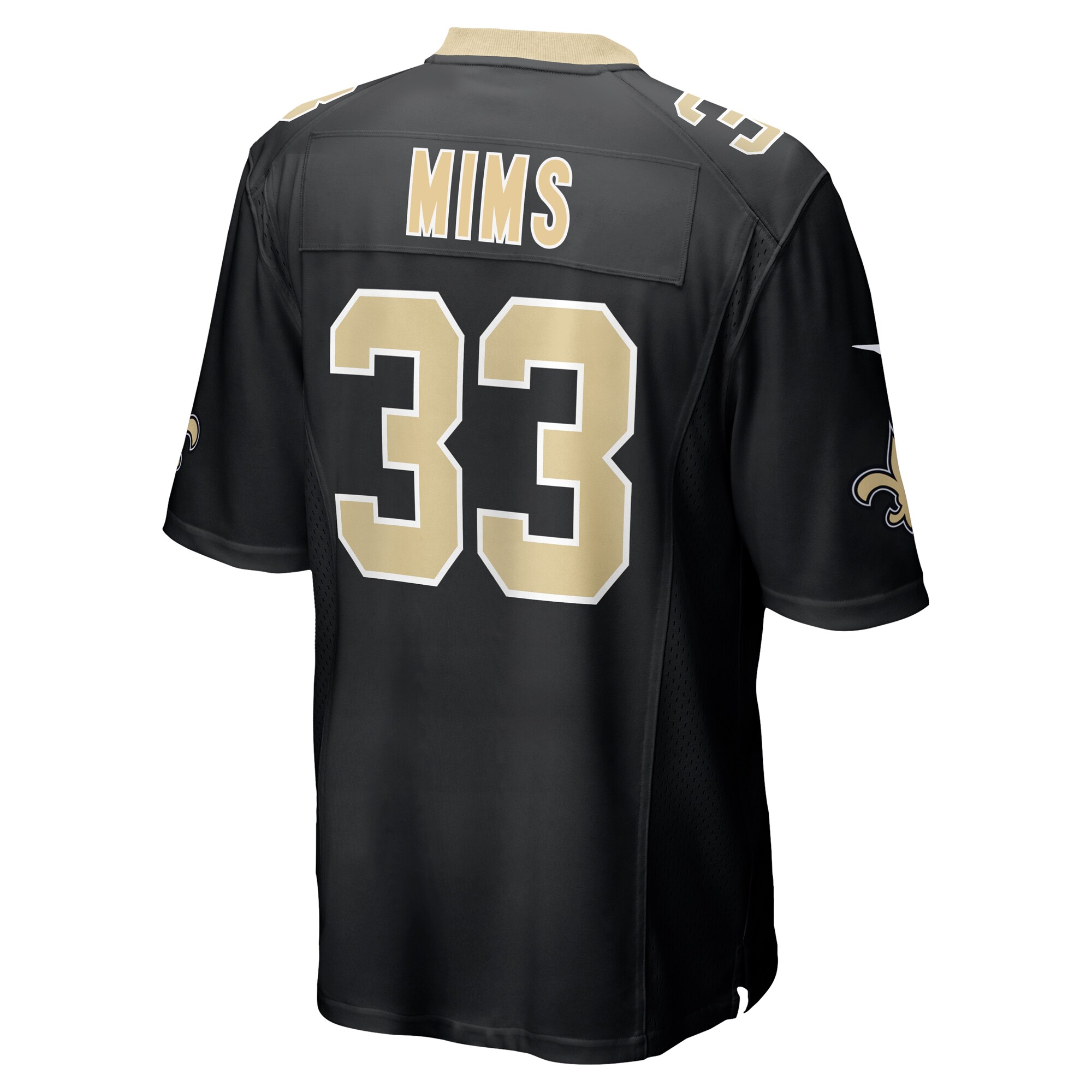 Jordan Mims New Orleans Saints Nike  Game Jersey -  Black